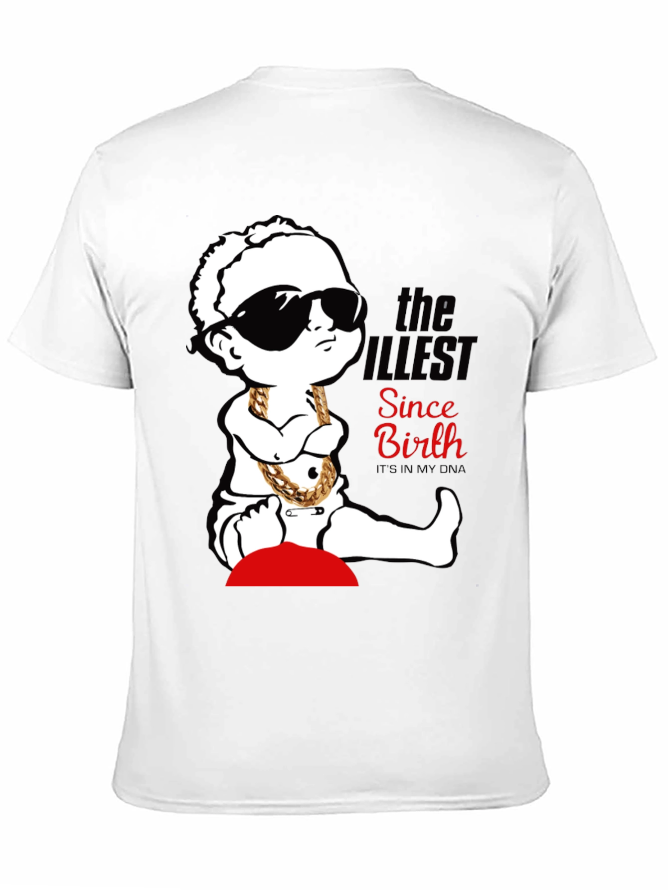 Cool Baby Graphic Tee - "The Illest Since Birth" Black T-Shirt - 11