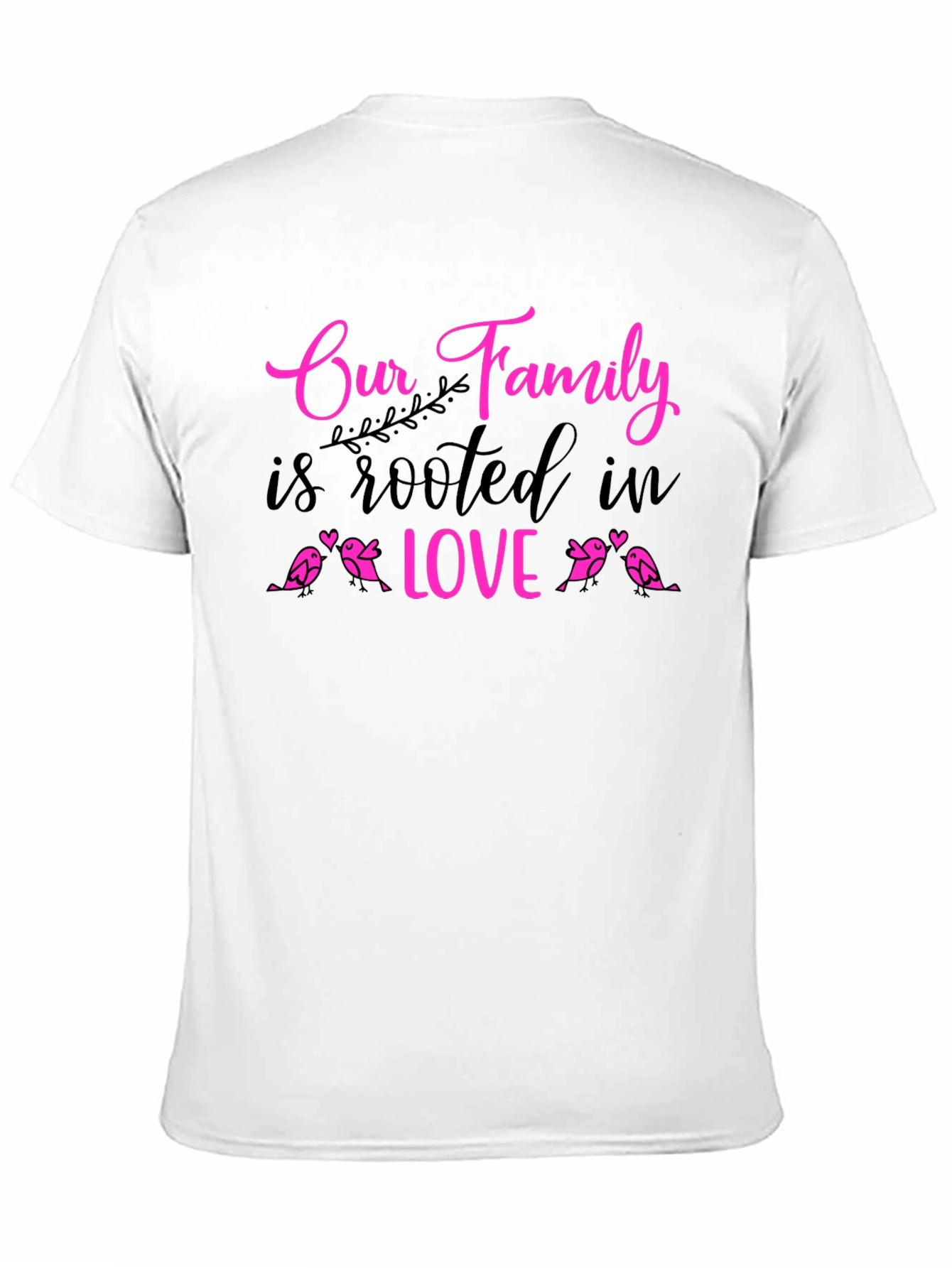 Black Family Love T-Shirt view 11