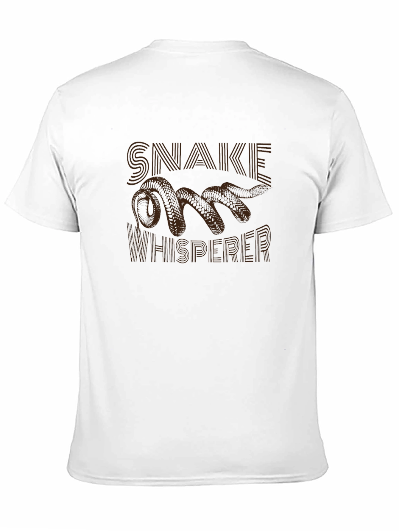 Black Snake Whisperer Graphic Tee - Cool & Quirky Design view 11
