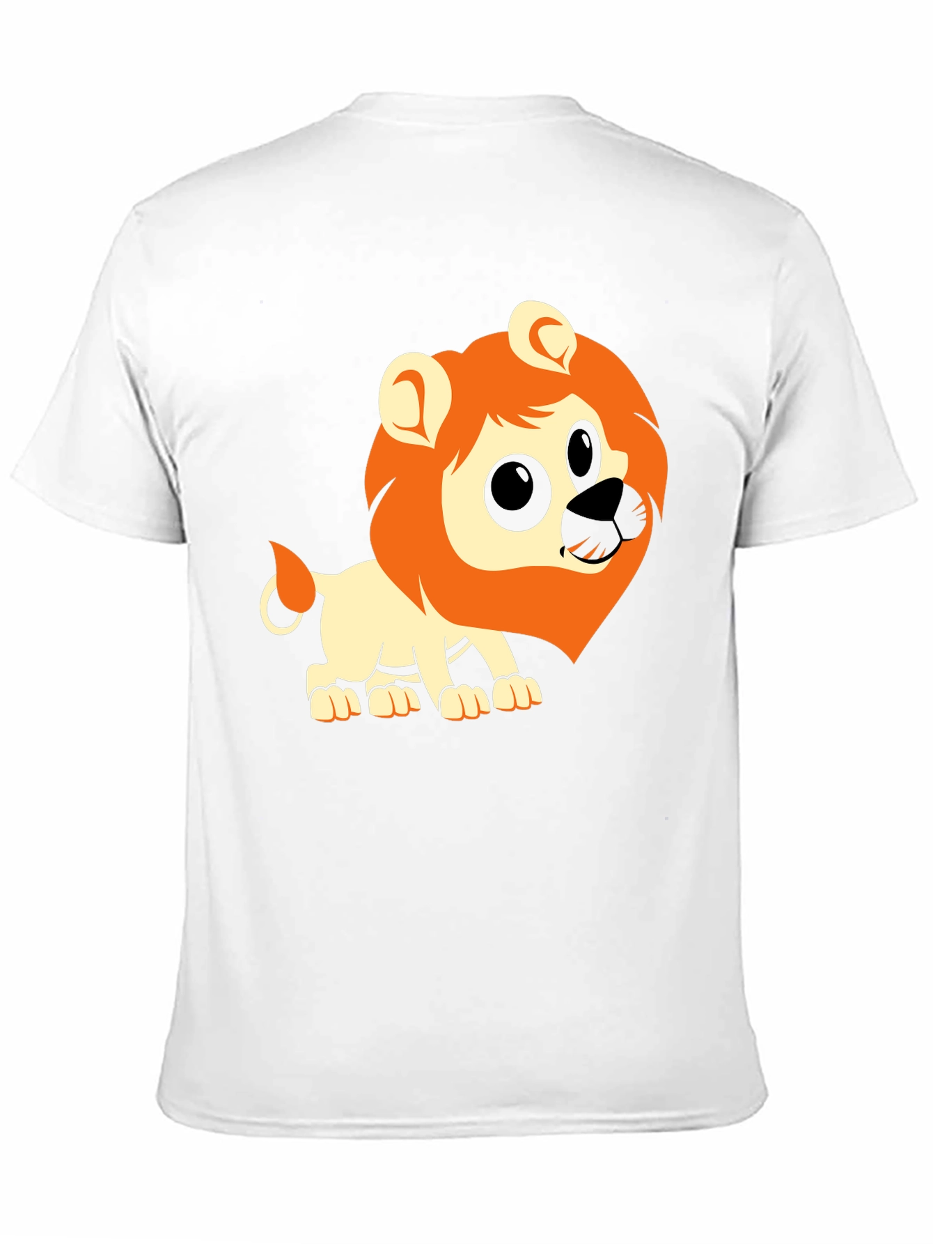 Black Lion Graphic Tee - Black Cotton Casual T-Shirt view 11