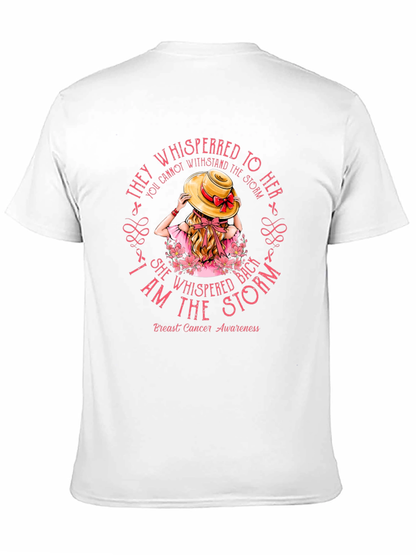 Breast Cancer Awareness I Am The Storm T-Shirt - 11
