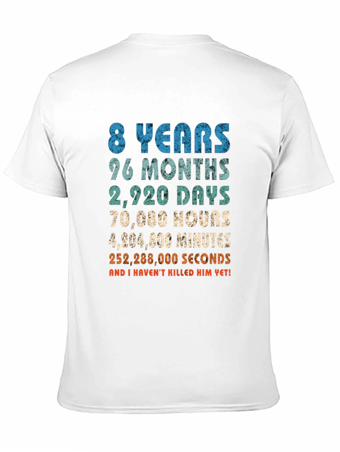 Black 8 Years Anniversary T-Shirt view 11