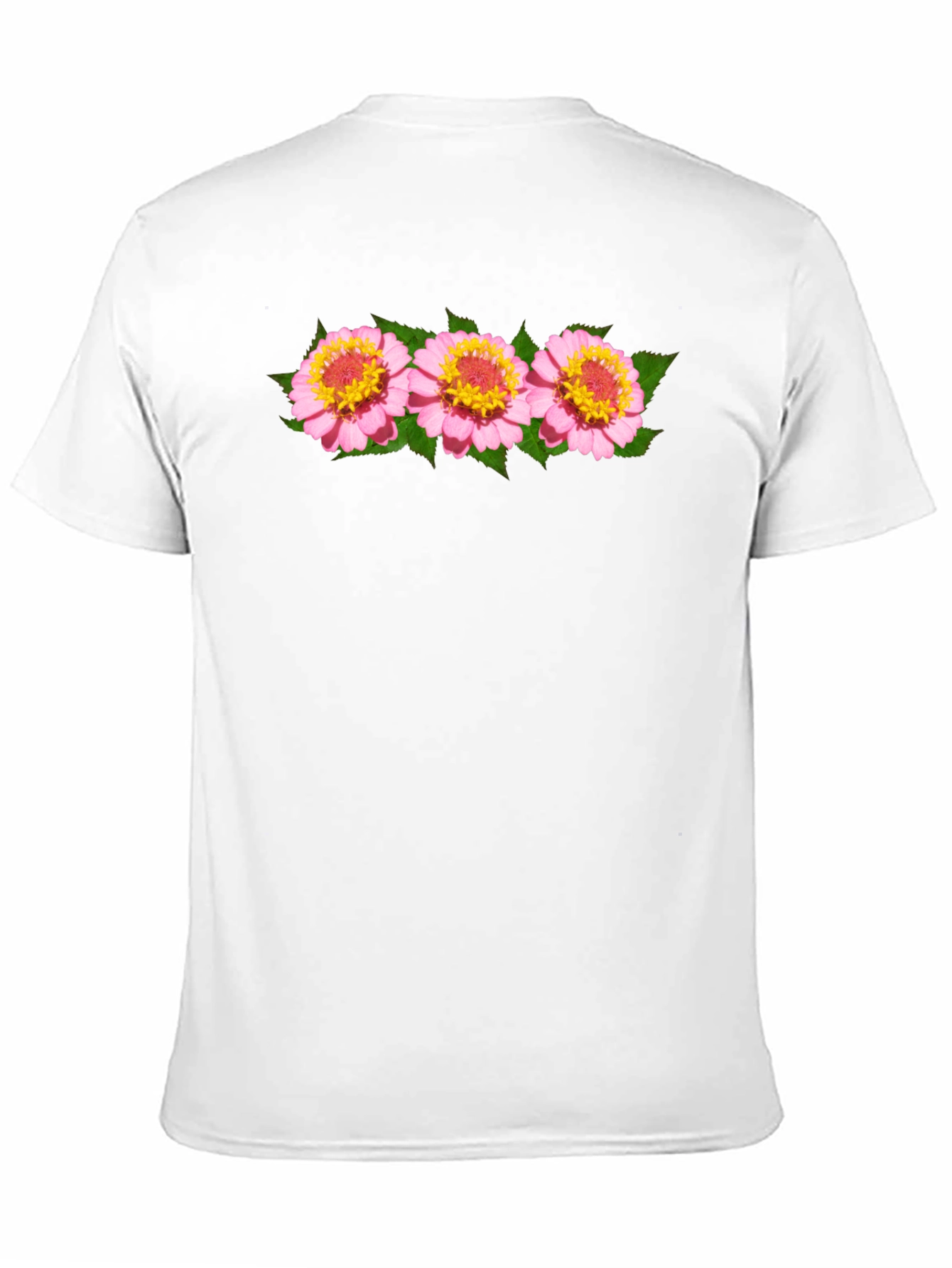 Black Floral Graphic Black T-Shirt view 11