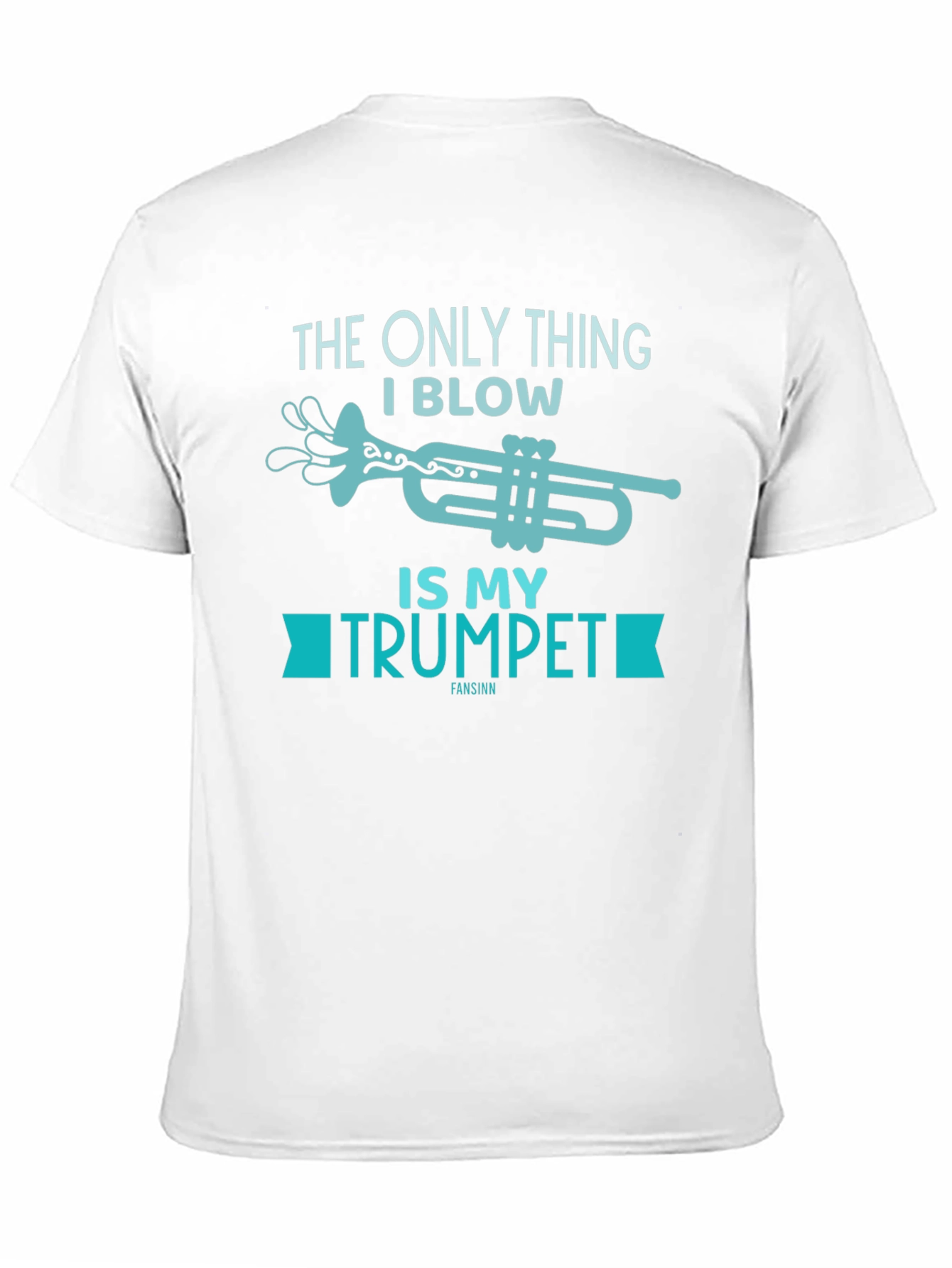Black Funny Trumpet T-Shirt - The Only Thing I Blow! view 11