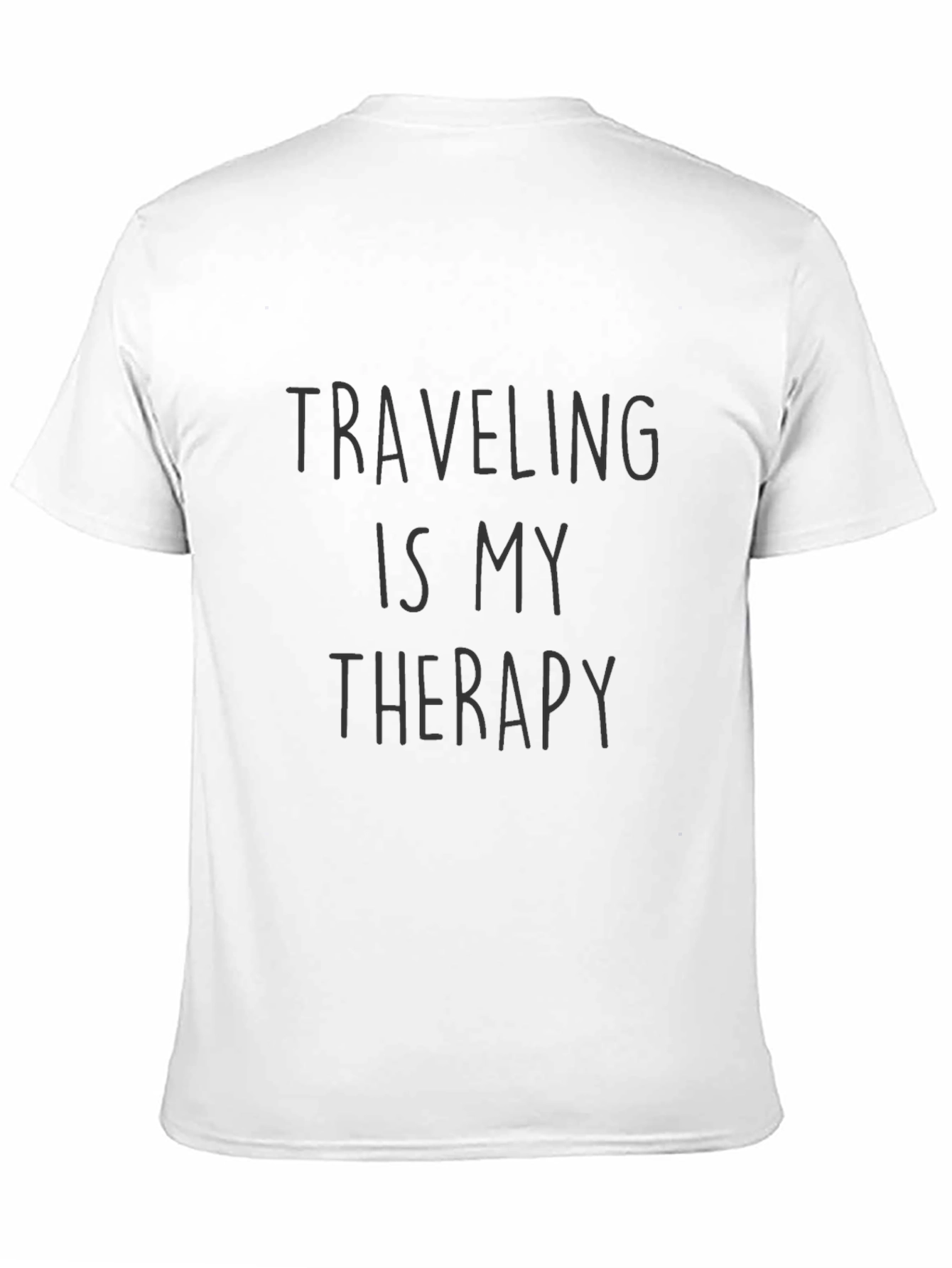 Black Traveling is My Therapy Graphic Tee view 11
