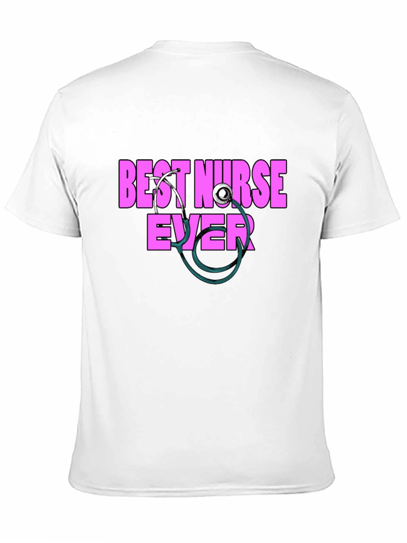 Black Best Nurse Ever T-Shirt - Stylish Medical Apparel view 11