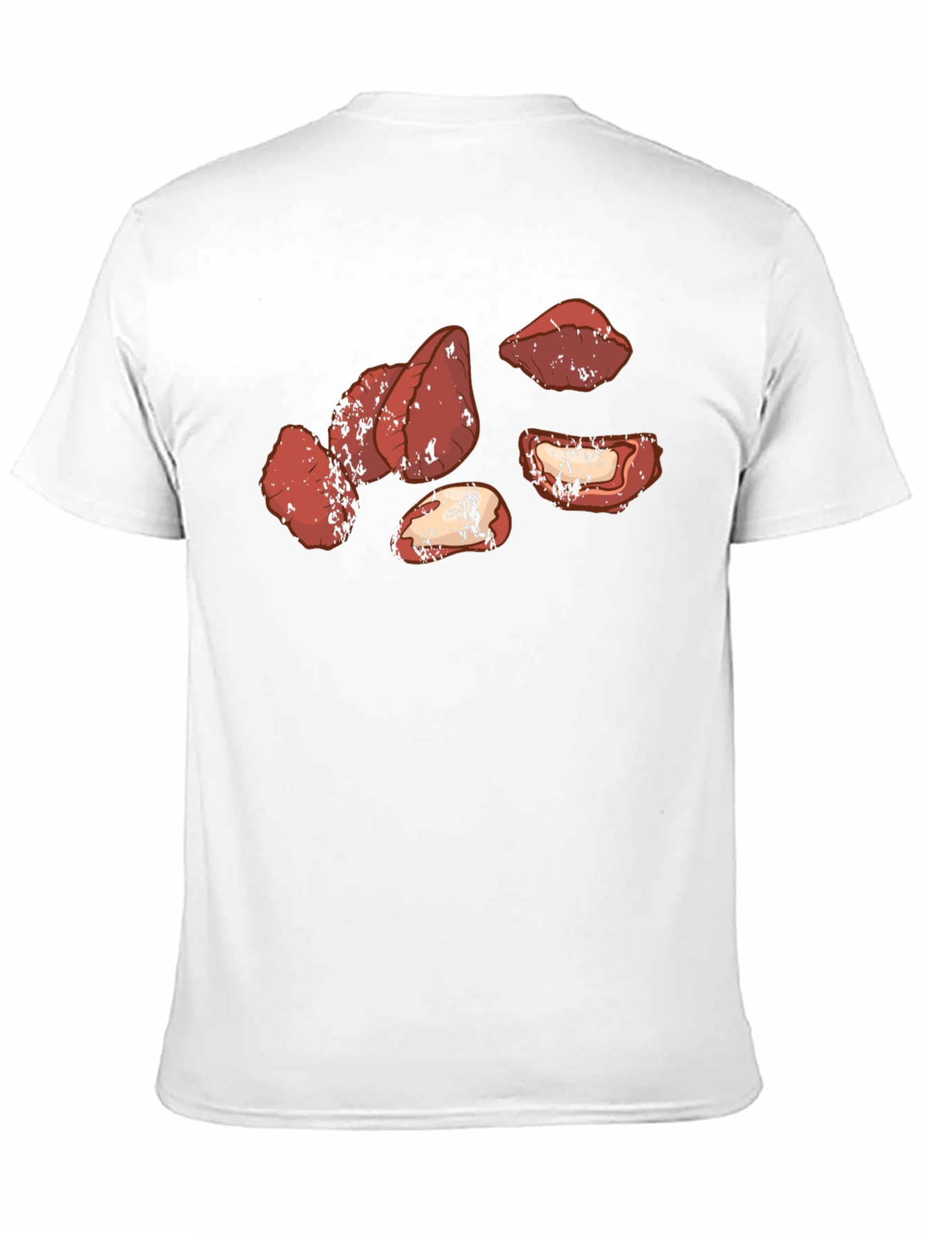 Black Dates Graphic T-Shirt - Unique Fruit Tee view 11