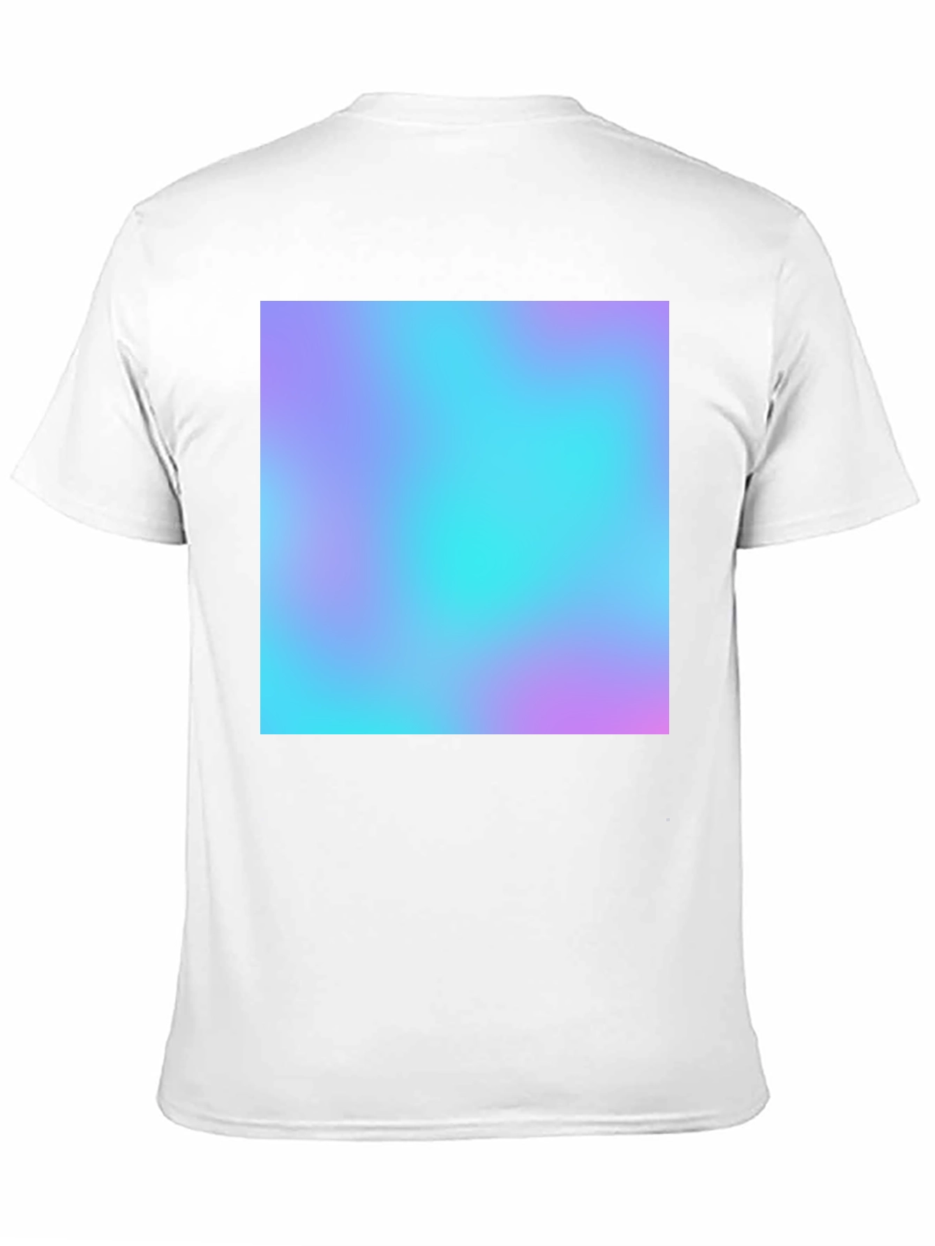 Black Vaporwave Aesthetic T-Shirt - Black Cotton Blend view 11