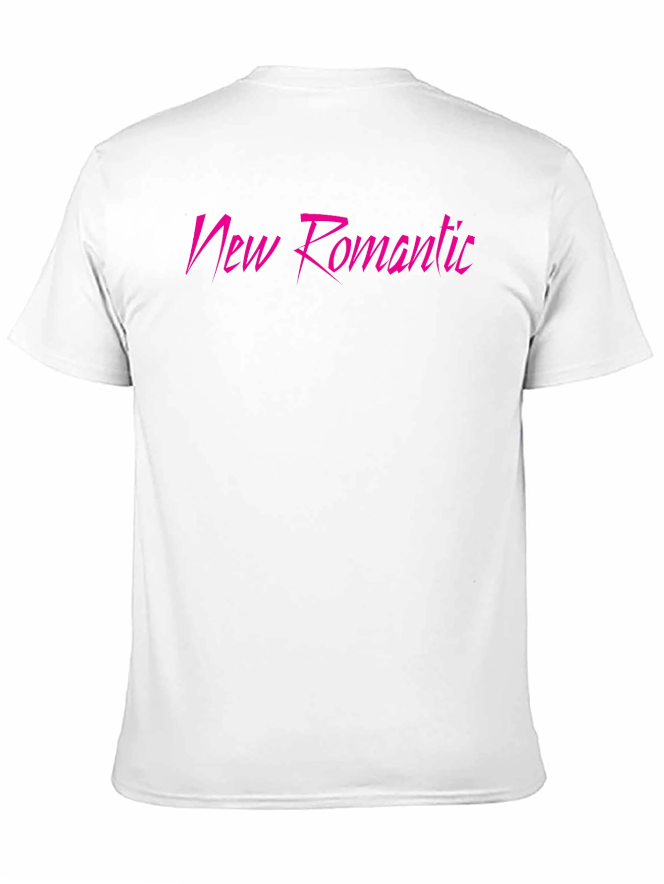 Black New Romantic Graphic Tee - Stylish Black T-Shirt view 11