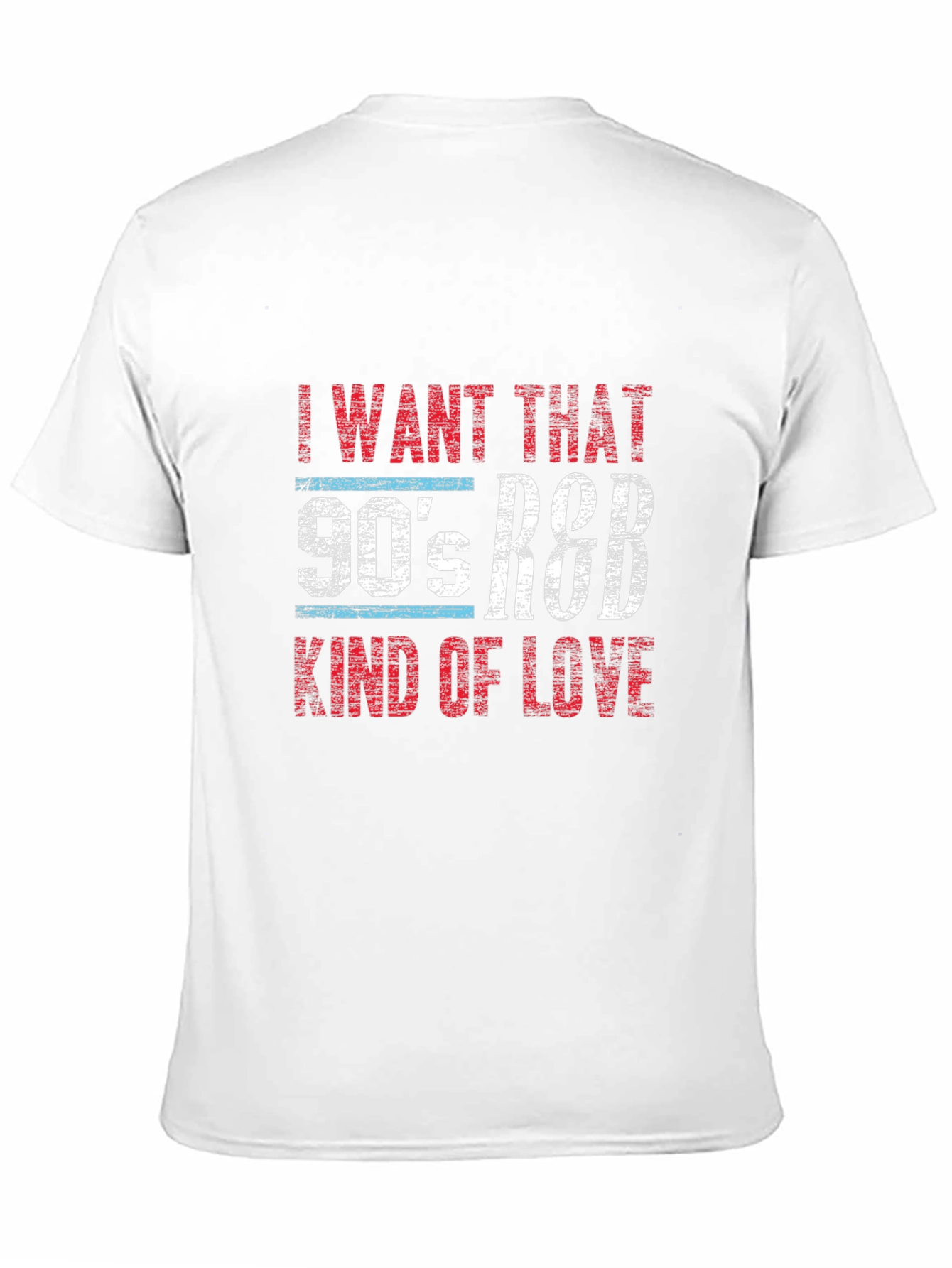 Black 90's R&B Kind of Love Graphic T-Shirt view 11