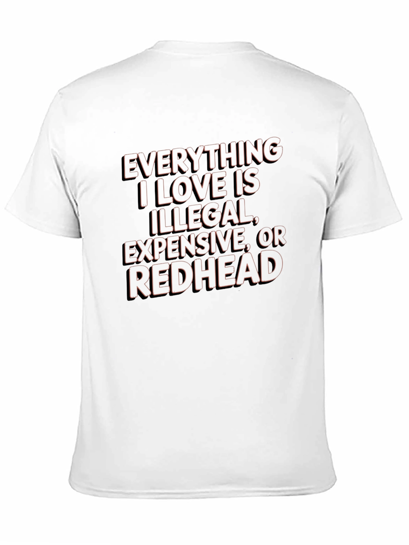 Black Everything I Love is Illegal T-Shirt view 11