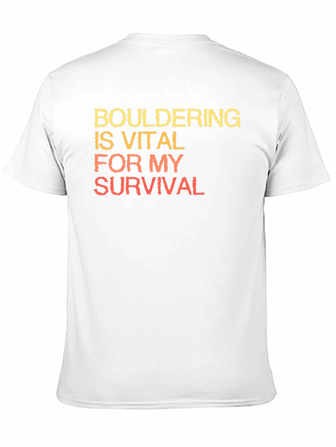 Black Bouldering is Vital T-Shirt view 11