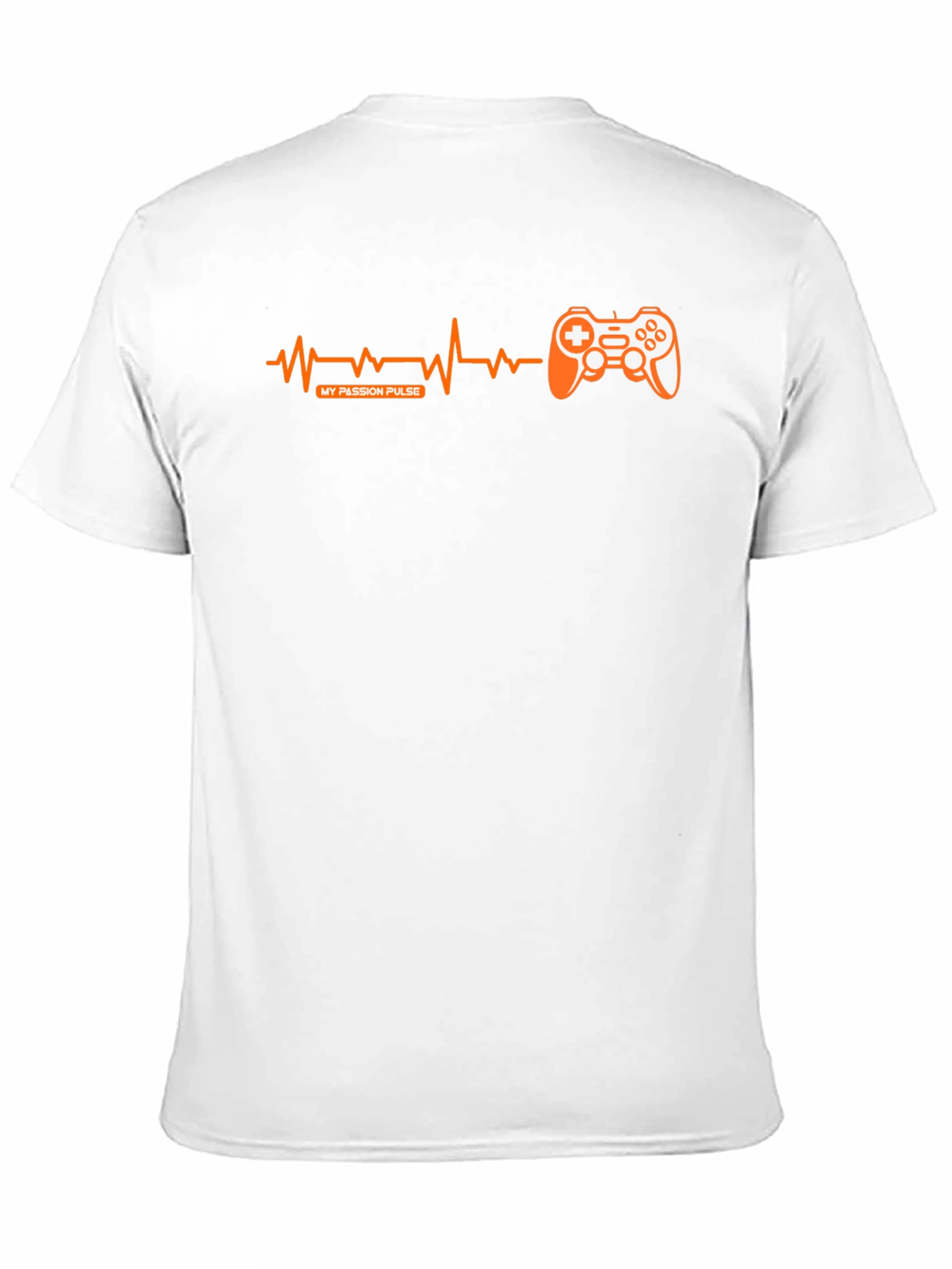 Black Gamer Pulse T-Shirt - My Passion Pulse Gaming Tee view 11