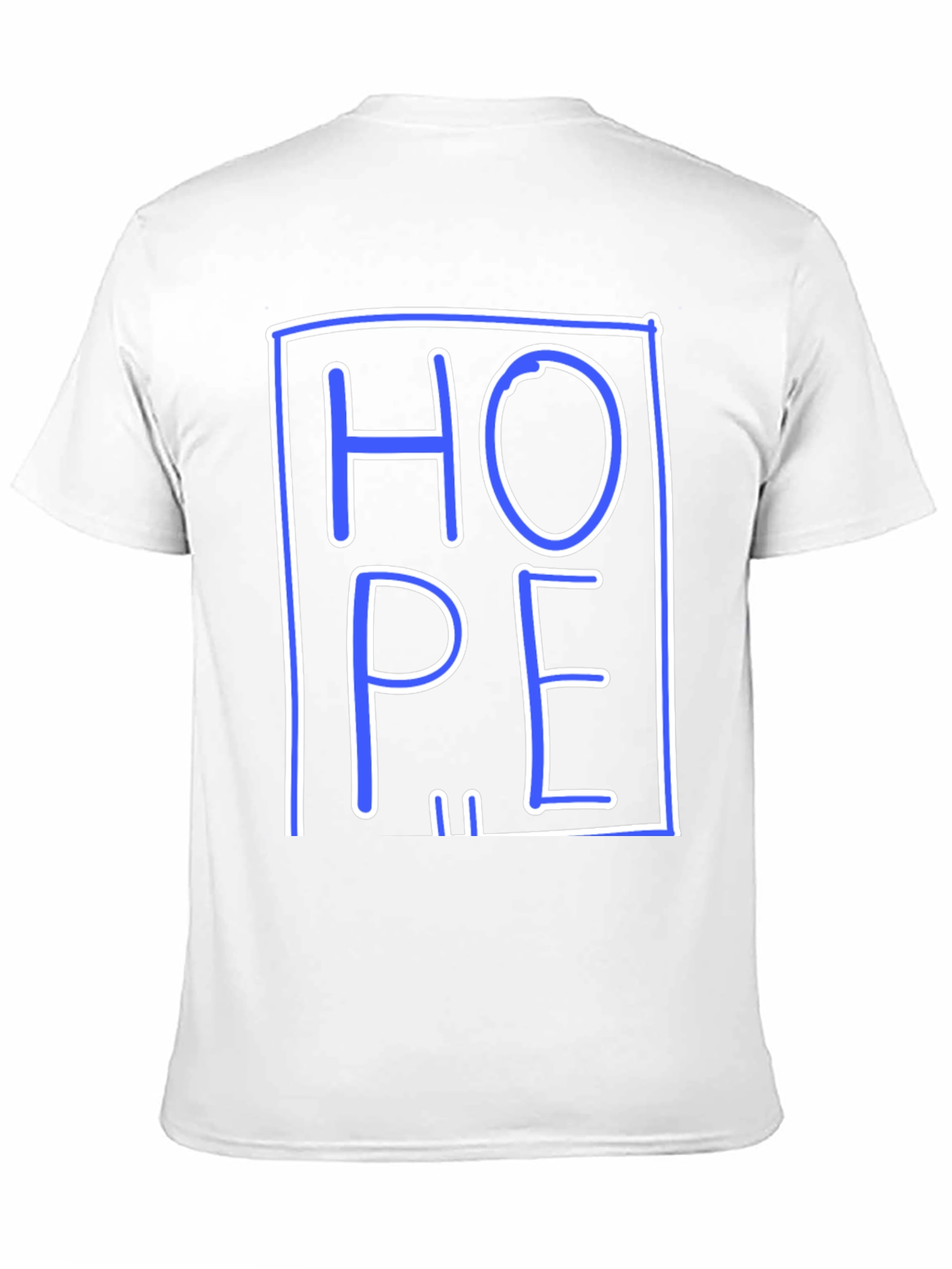 Black Hope Graphic Tee - Unisex Black Short Sleeve T-Shirt view 11