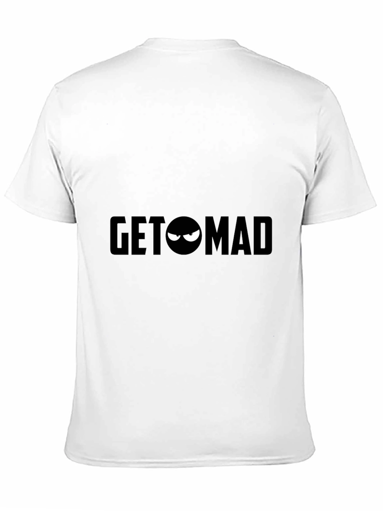 Black Get Mad Graphic Tee - Mens Black T-Shirt view 11