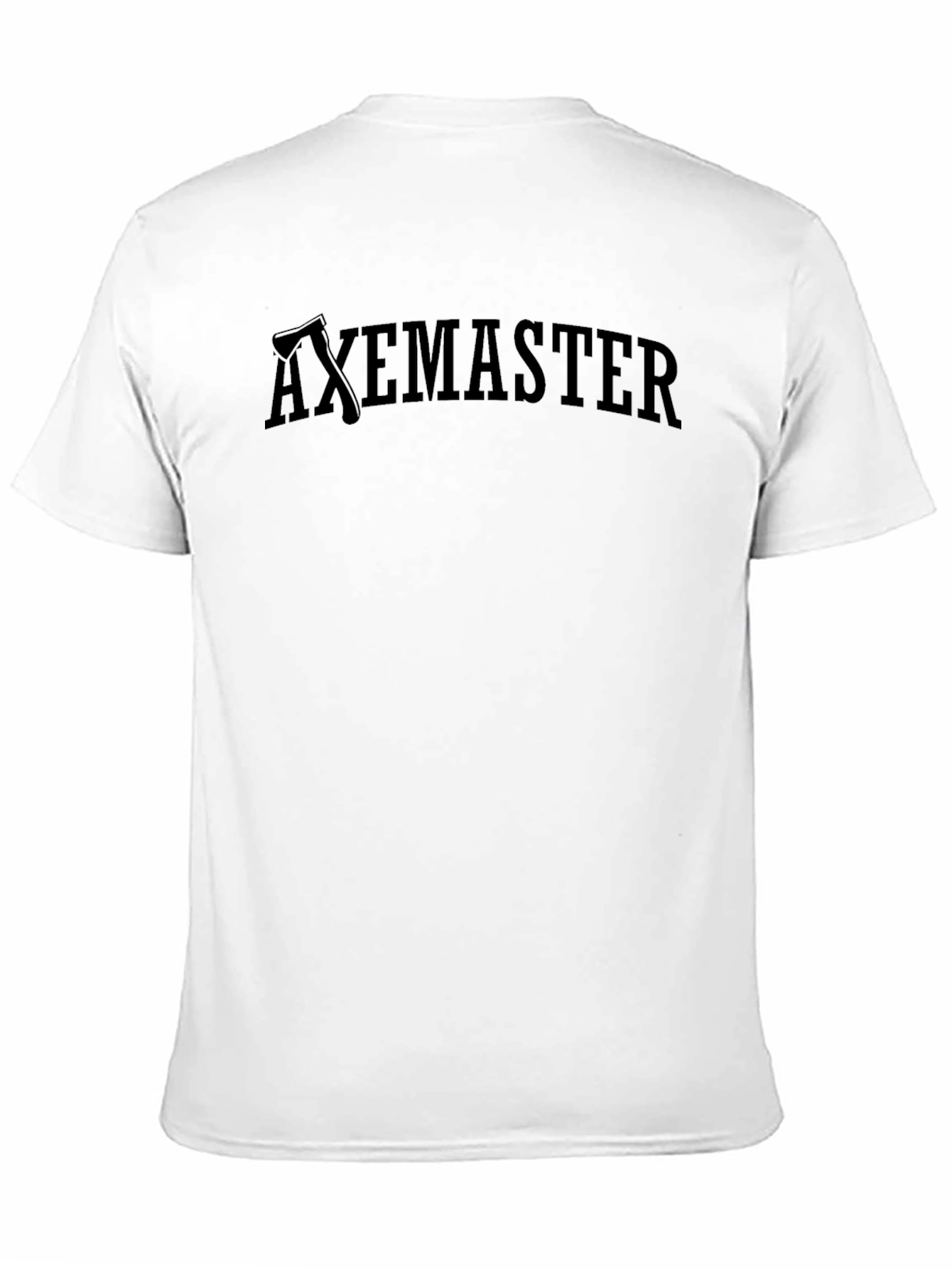 Black Axemaster Graphic Tee - Black Cotton T-Shirt view 11