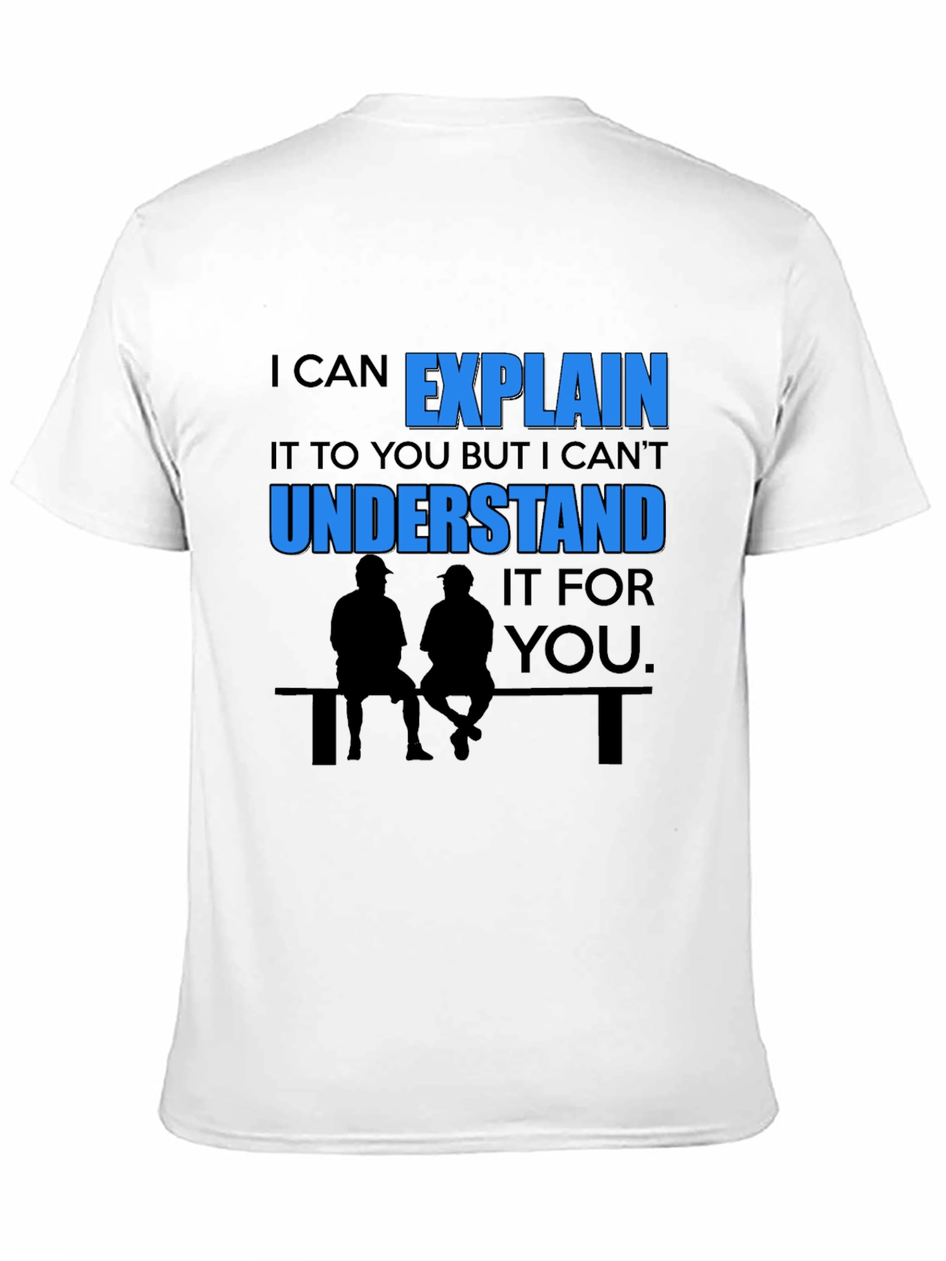 Black Explain, Understand Graphic Tee view 11