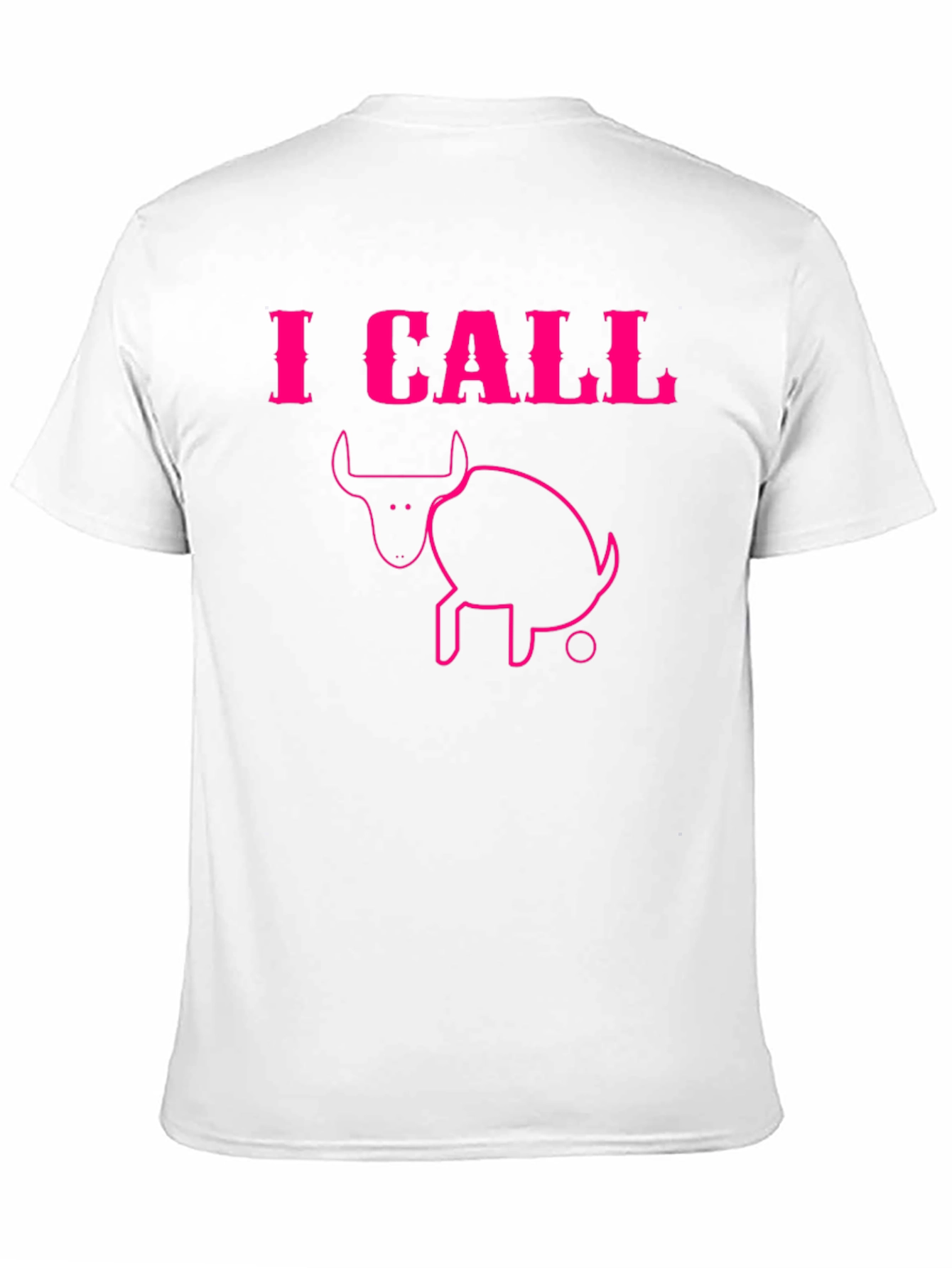 Black I Call BS Funny T-Shirt view 11