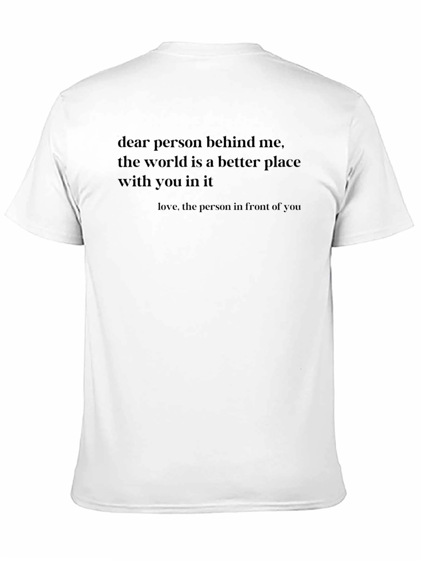 Black Inspirational Dear Person Graphic Tee view 11