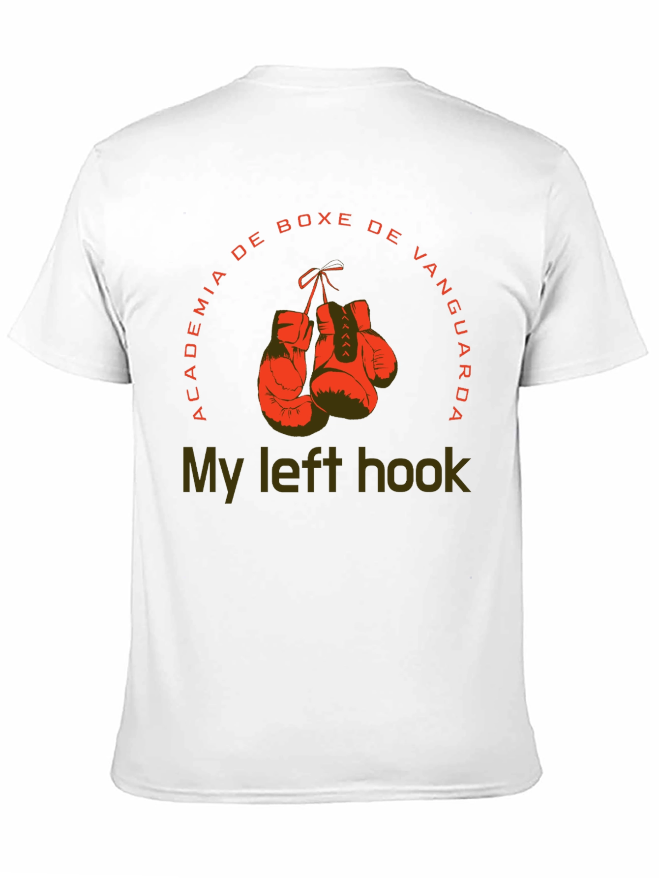Boxing Gloves T-Shirt - Academia de Boxe Design - 11