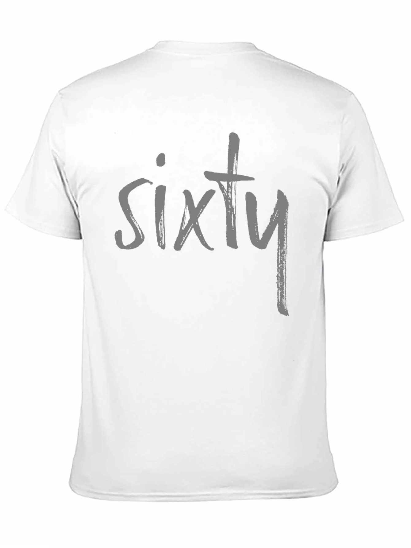 Black Sixty Graphic Tee - Stylish Birthday Shirt view 11