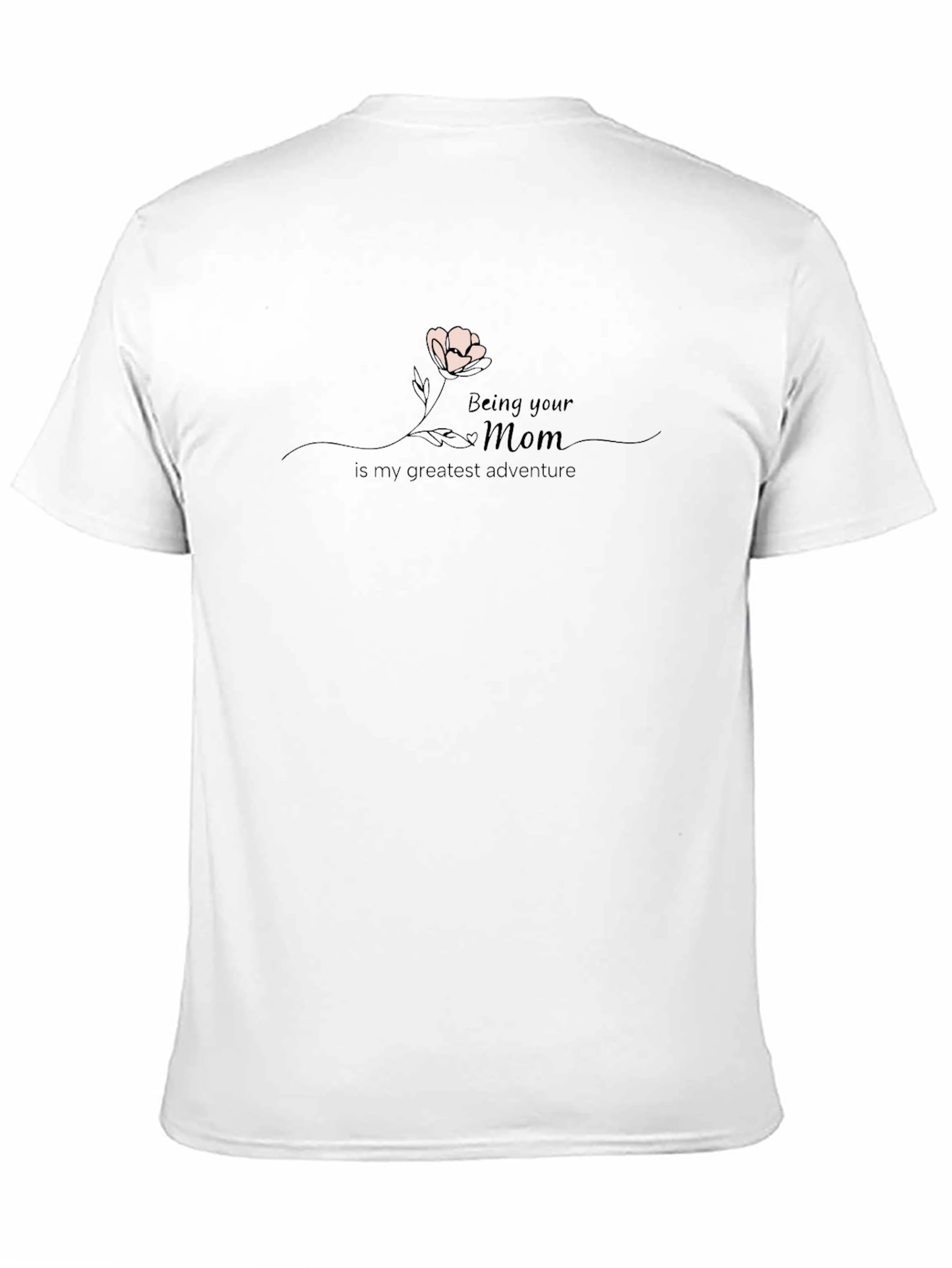 Black Being Your Mom T-Shirt view 11
