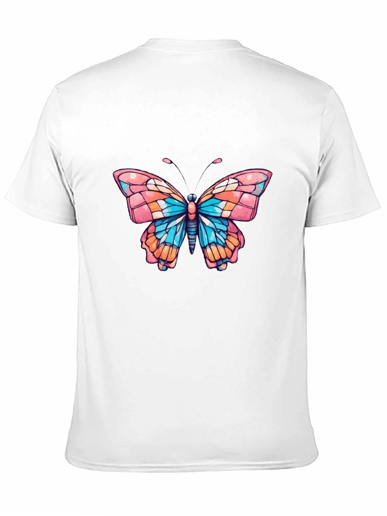Black Butterfly Graphic Tee - Stylish Black T-Shirt view 11