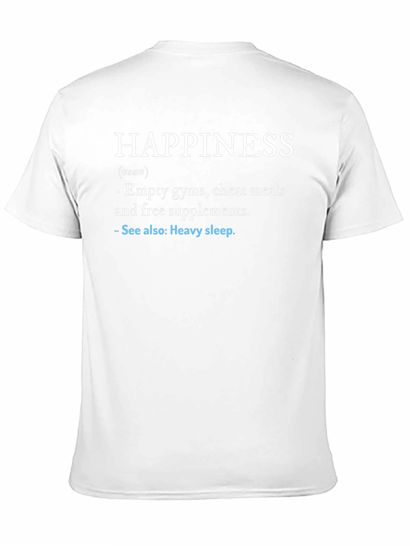 Black Happiness Definition Black Graphic Tee view 11