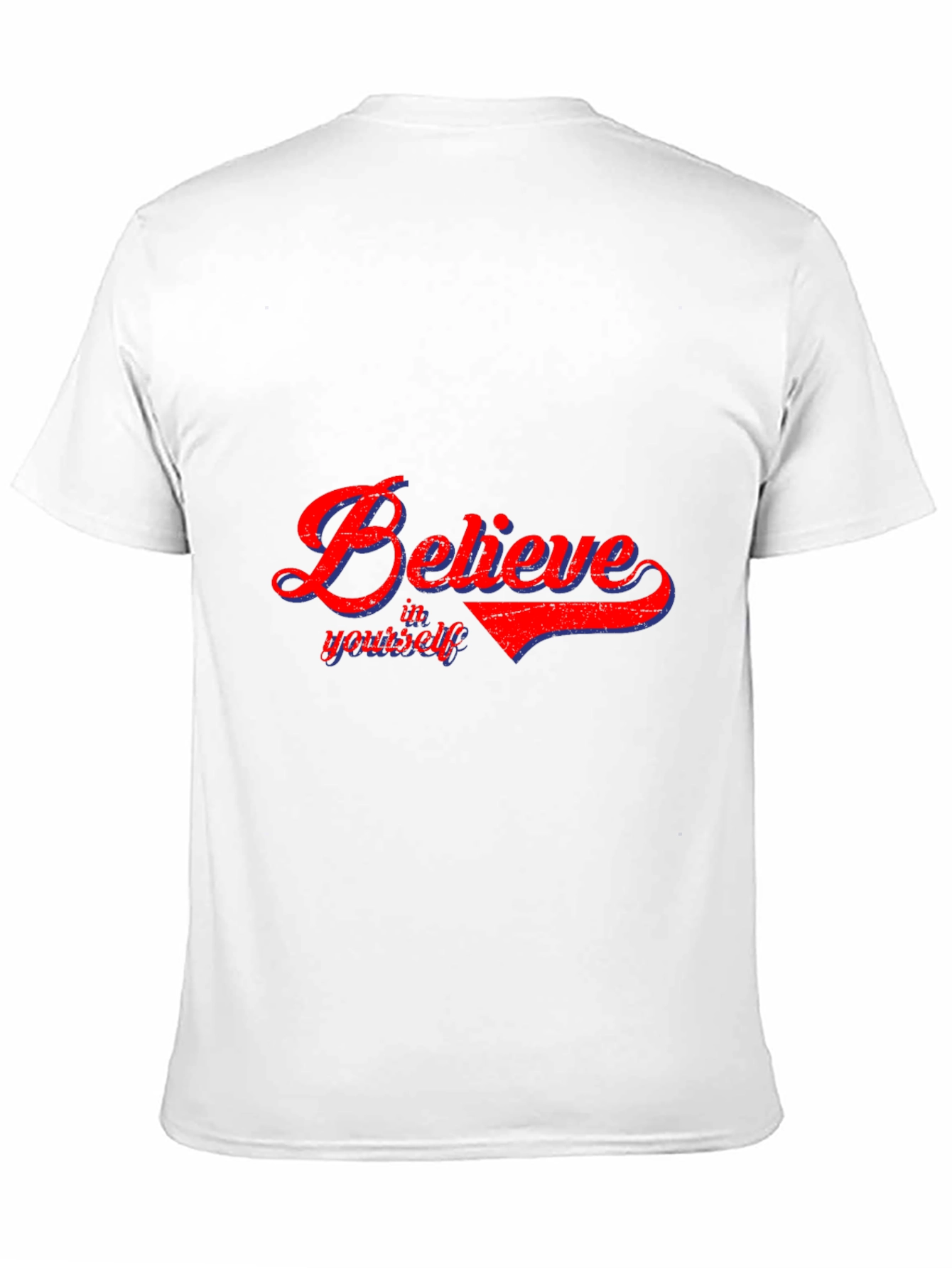 Black Believe in Yourself T-Shirt - Soft Cotton Blend view 11