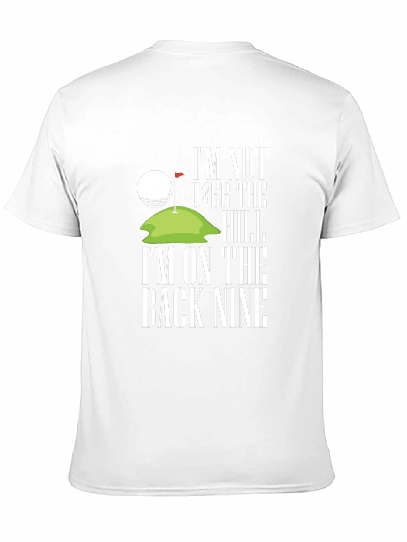 Black Golf Back Nine Graphic Tee - Black Cotton view 11
