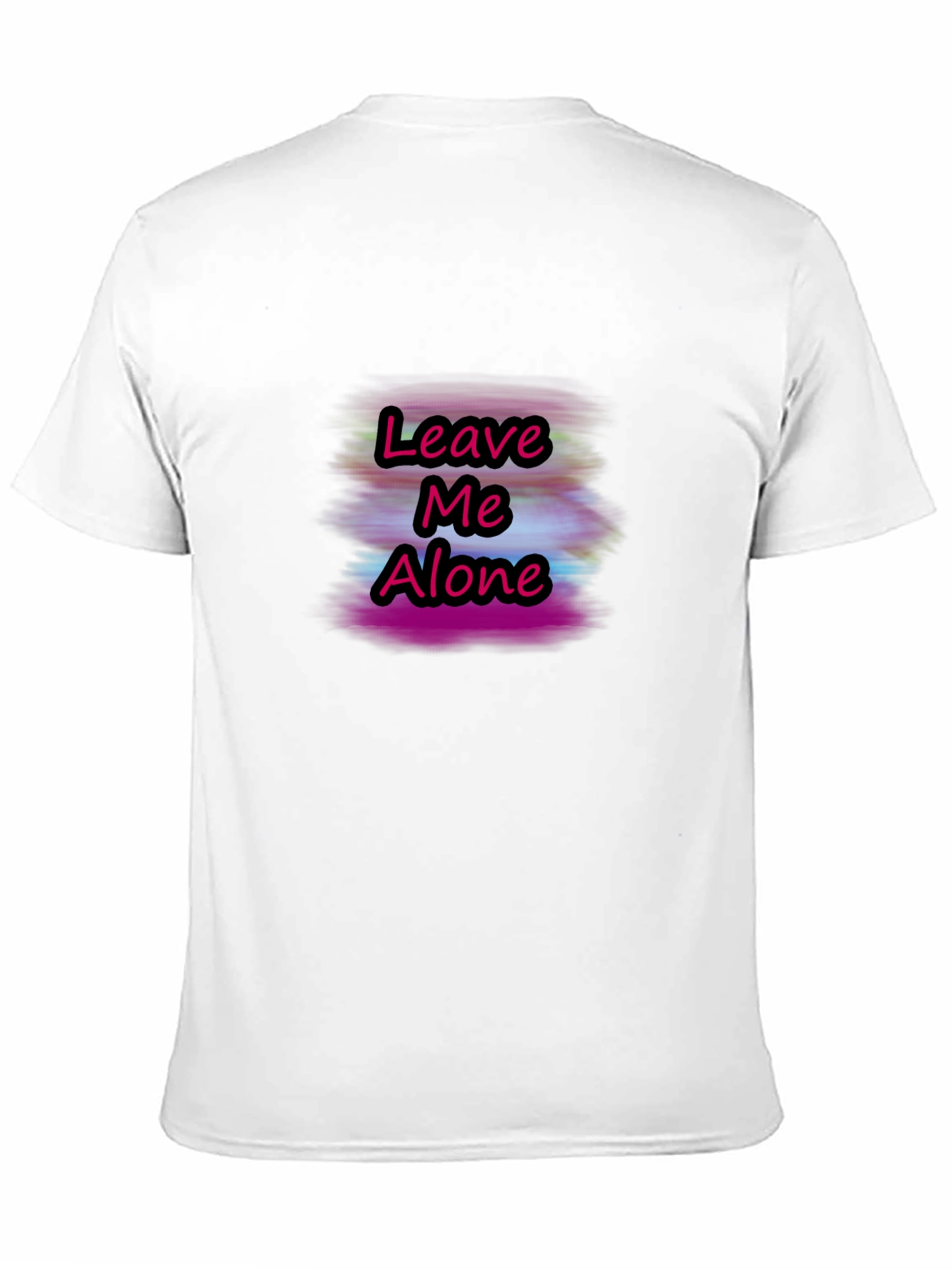Black Leave Me Alone Graphic T-Shirt - Black view 11