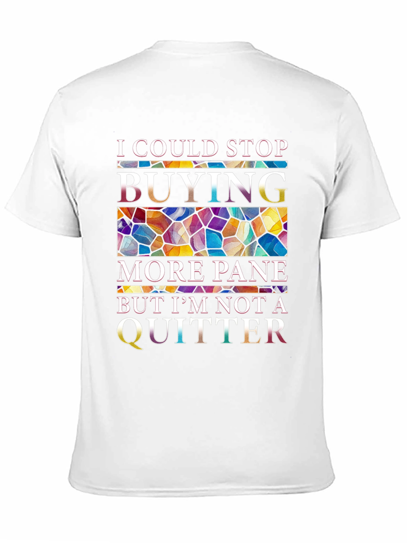 Black I Could Stop Buying More Pane Funny T-Shirt view 11