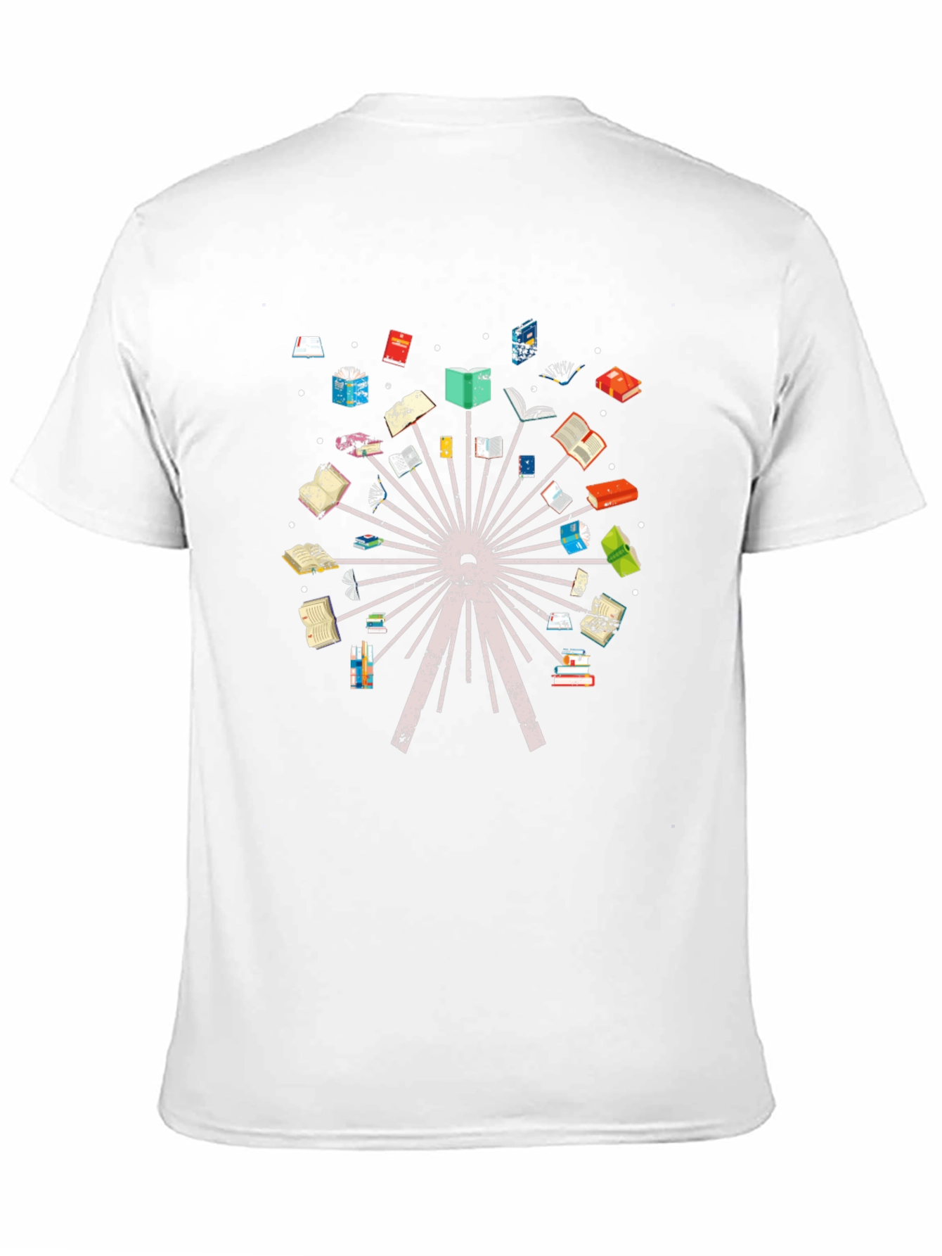 Black Book Ferris Wheel Graphic T-Shirt view 11