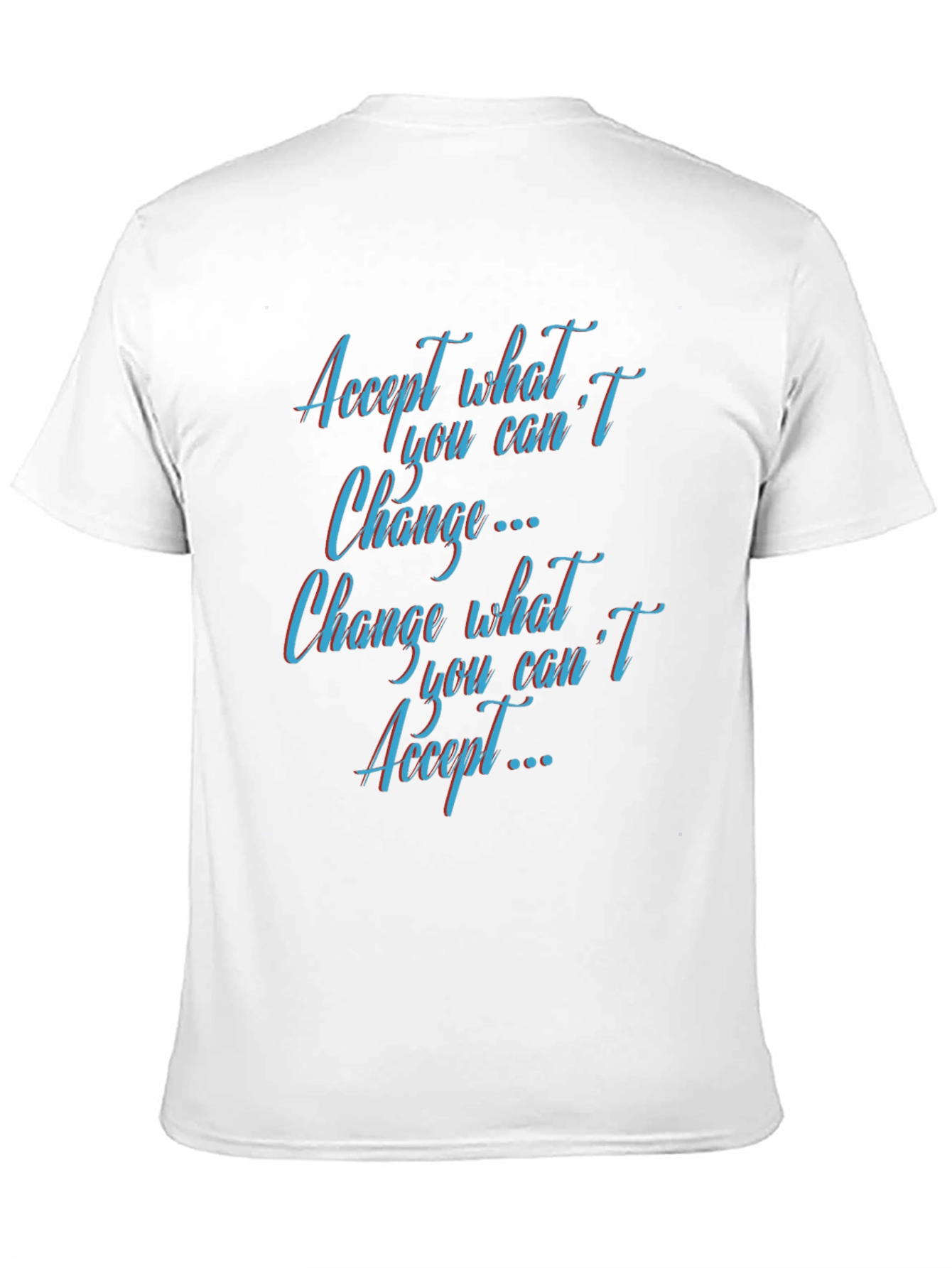 Black Inspirational Quote Black T-Shirt view 11