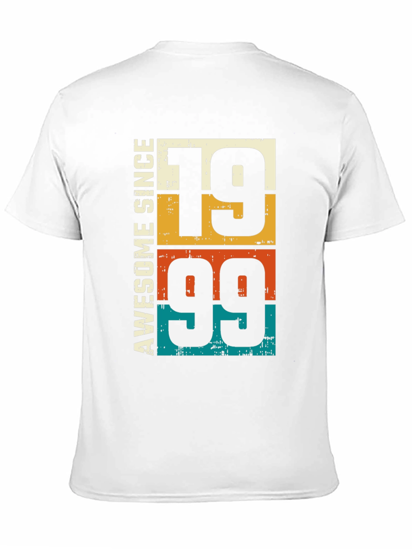 Black Awesome Since 1999 T-Shirt view 11