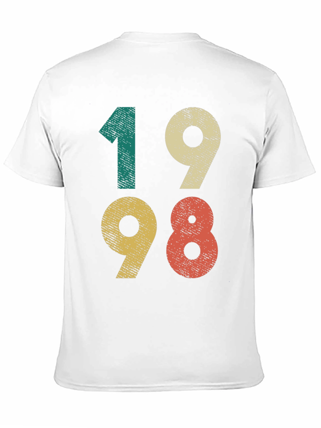 Black Vintage 1998 T-Shirt - Retro Birthday Gift view 11