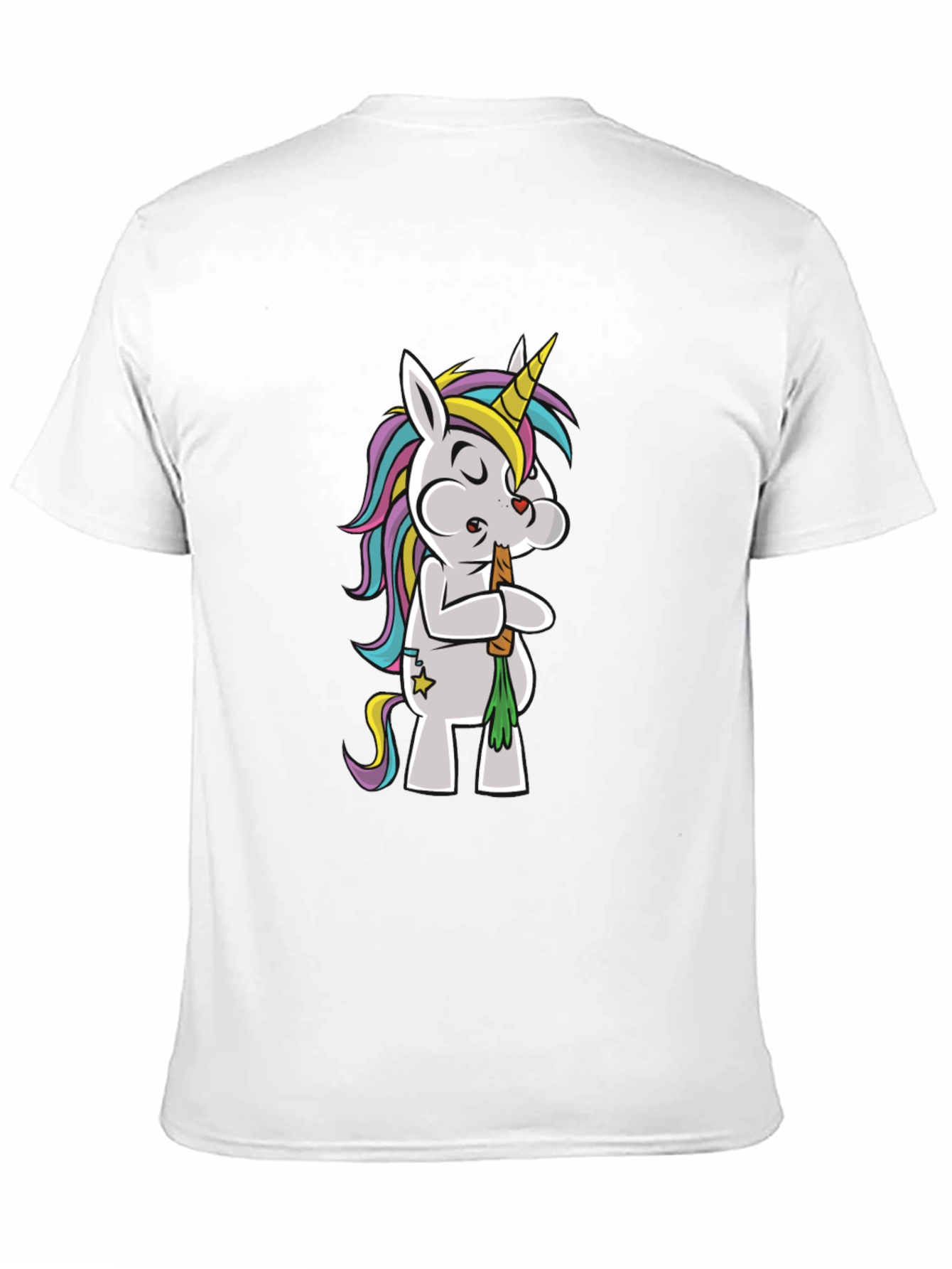 Black Unicorn Smoking Weed Funny T-Shirt view 11