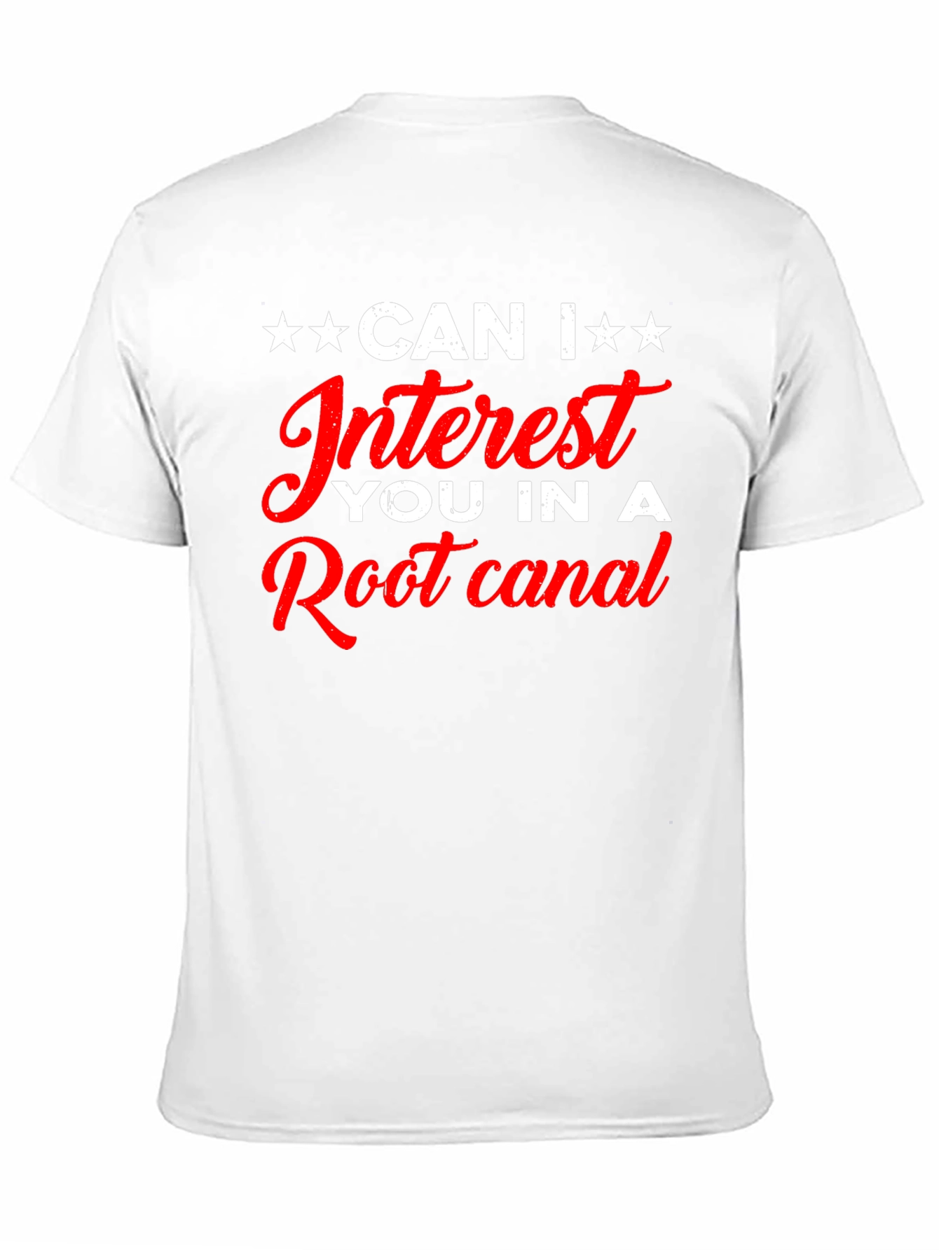 Black Funny Root Canal T-Shirt - Dental Humor Tee view 11