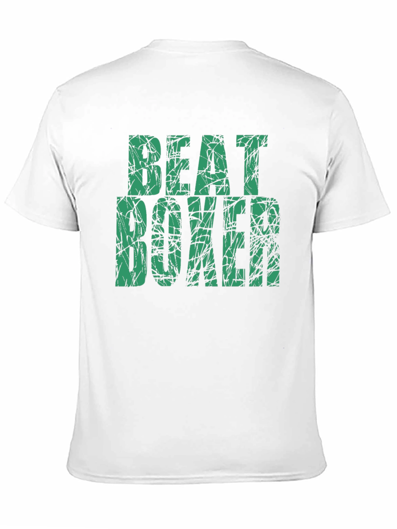 Black Beat Boxer Graphic Tee - Sporty Black T-Shirt view 11