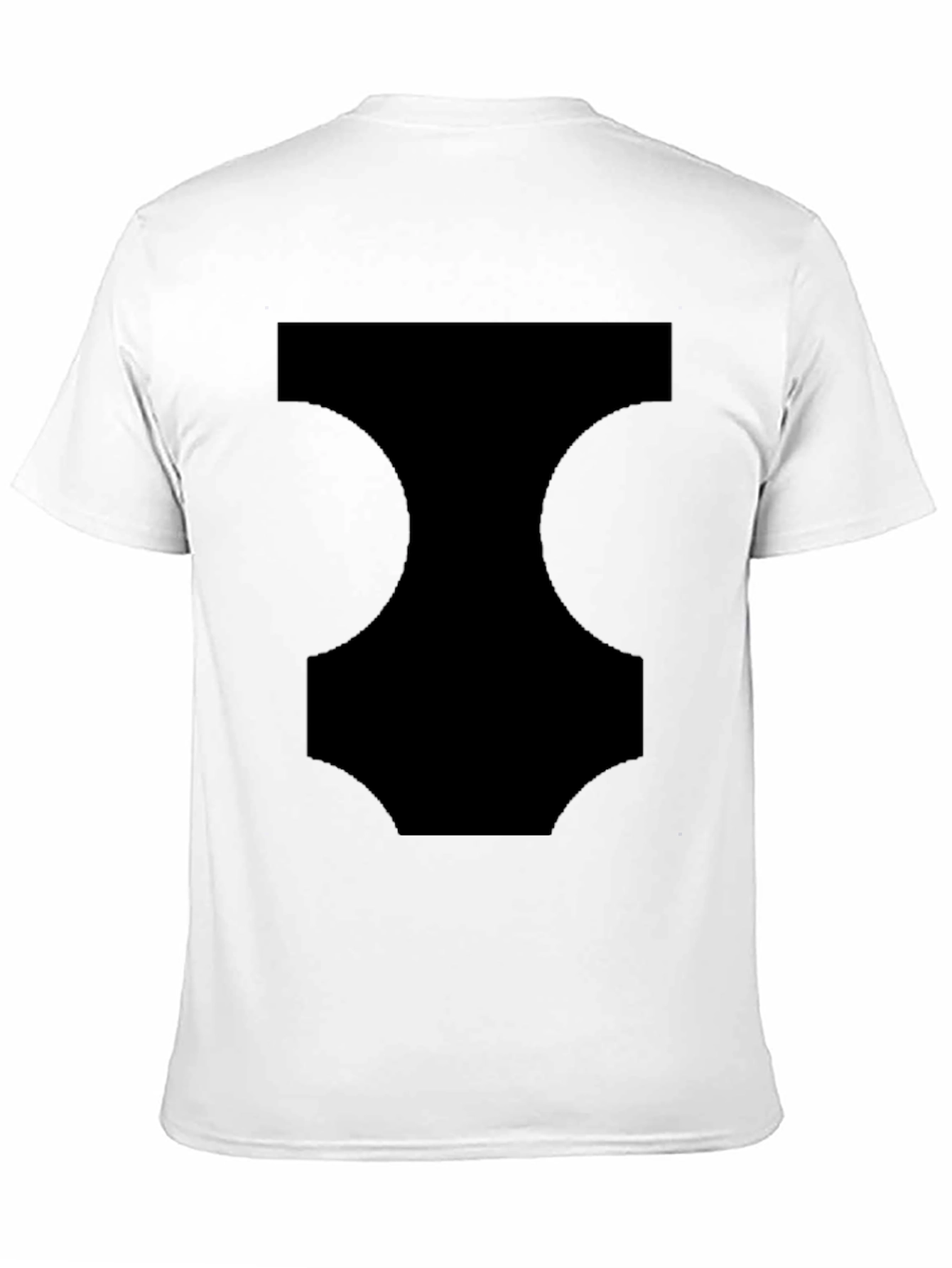 Black Modern Black Graphic Tee - Men's Casual Style view 11