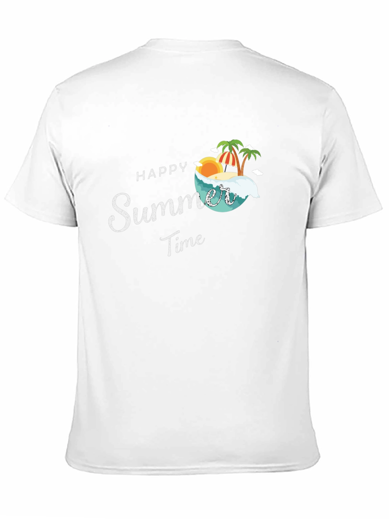 Happy Summer Time Graphic T-Shirt - 11