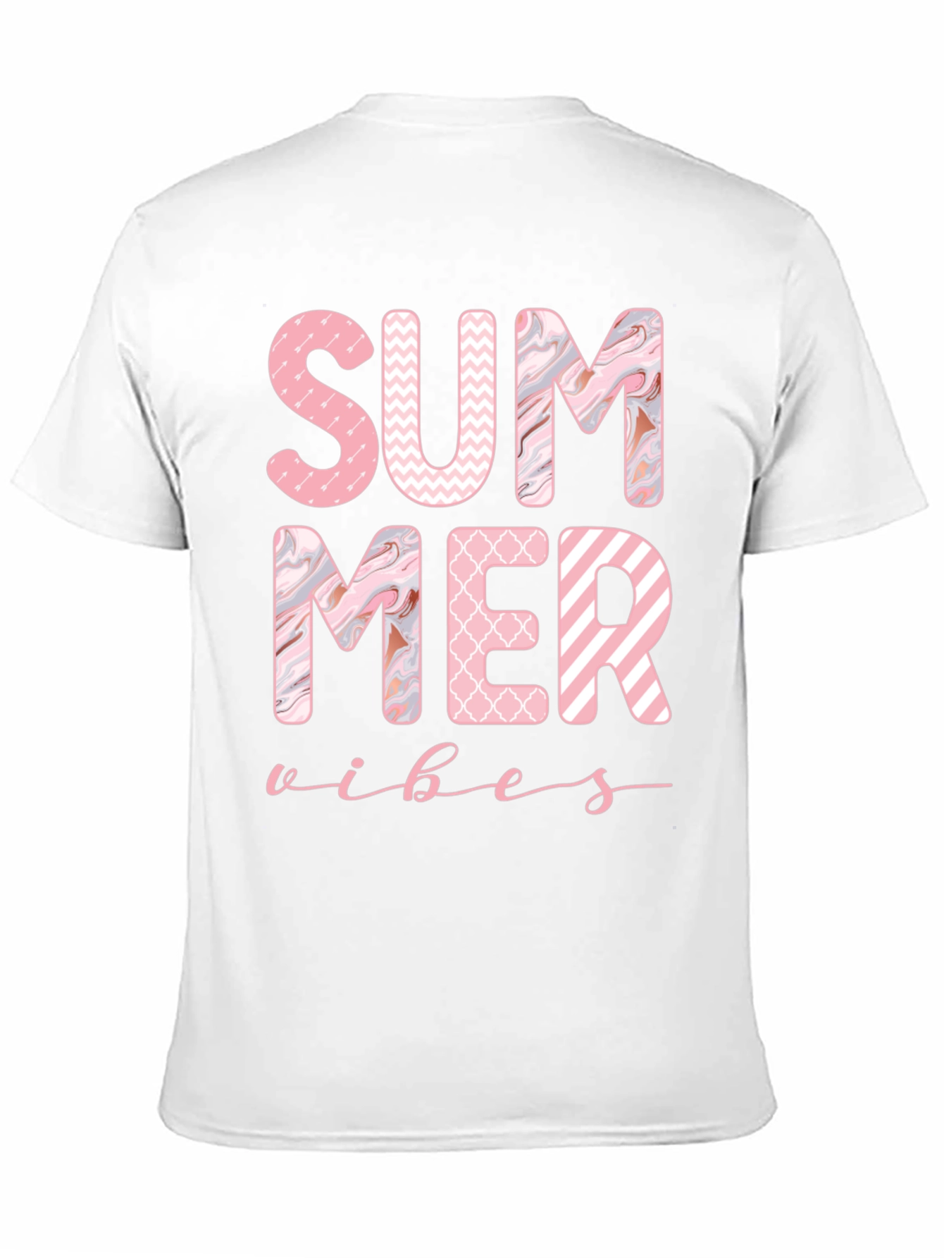 Black Summer Vibes Black Graphic Tee view 11