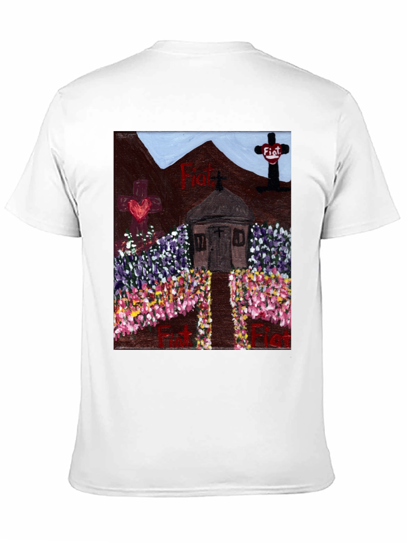 Black Floral Fiat Tee view 11