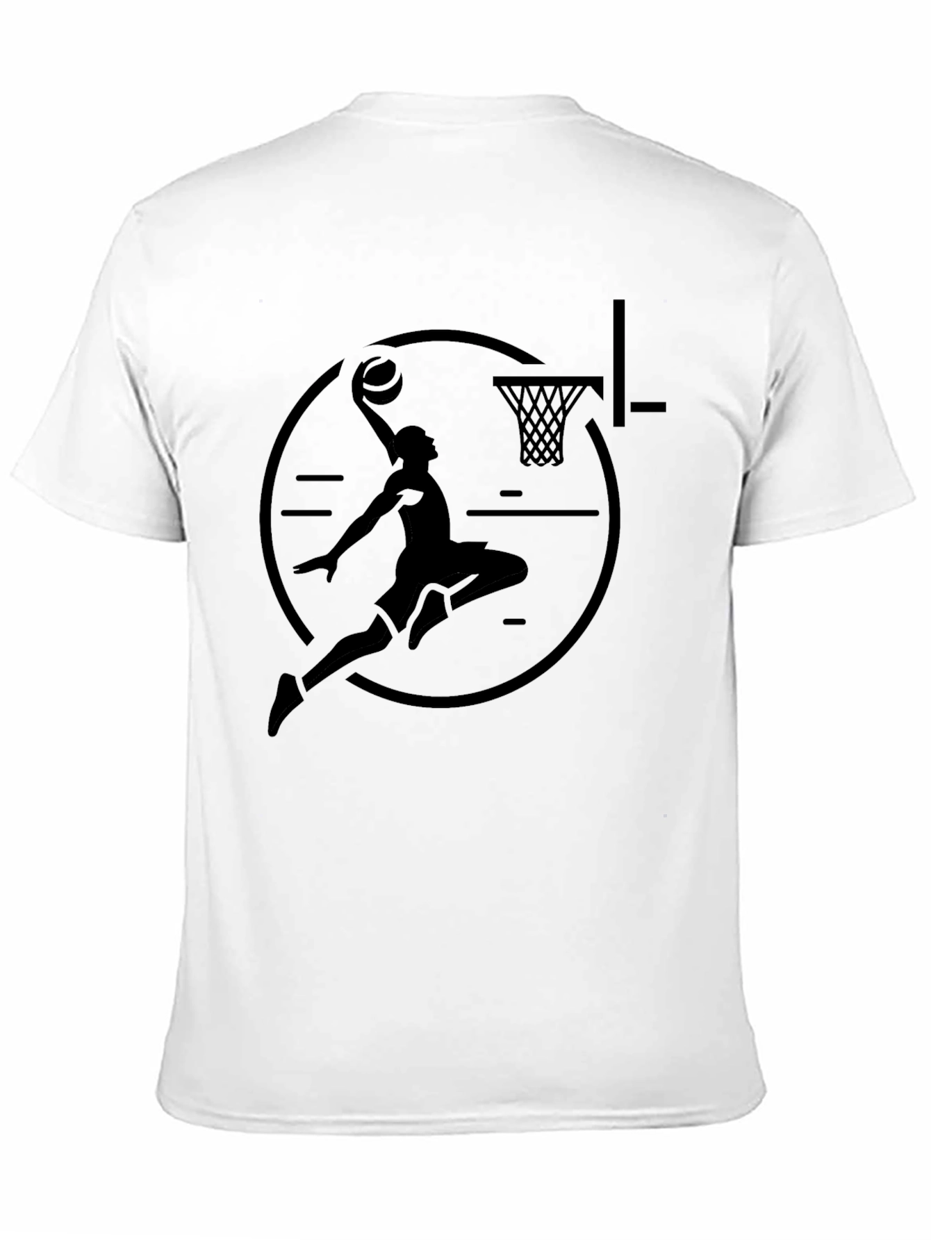 Black Slam Dunk T-Shirt - Black Graphic Tee view 11