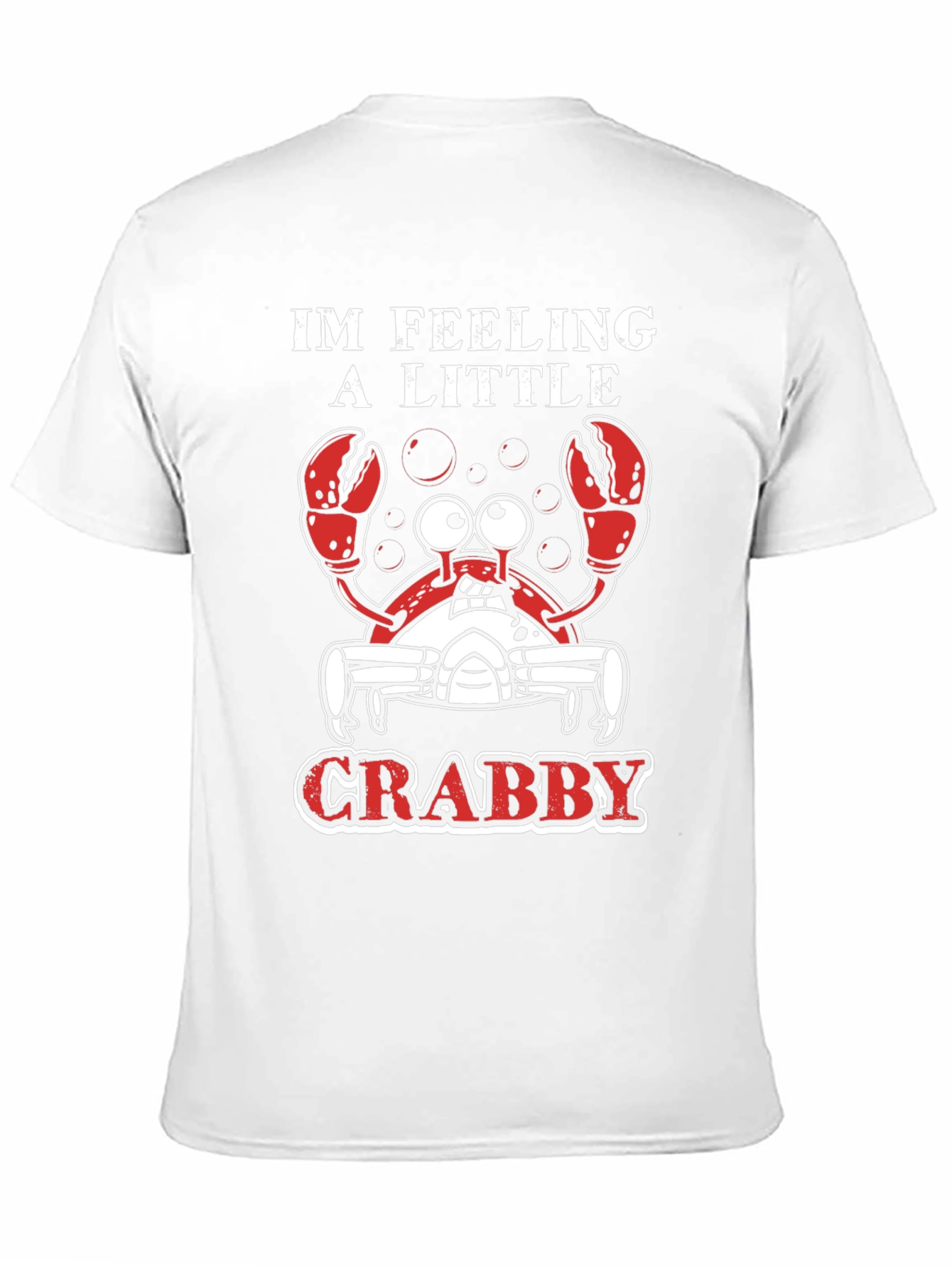 Crabby T-Shirt, Funny Cartoon Crab Tee - 11