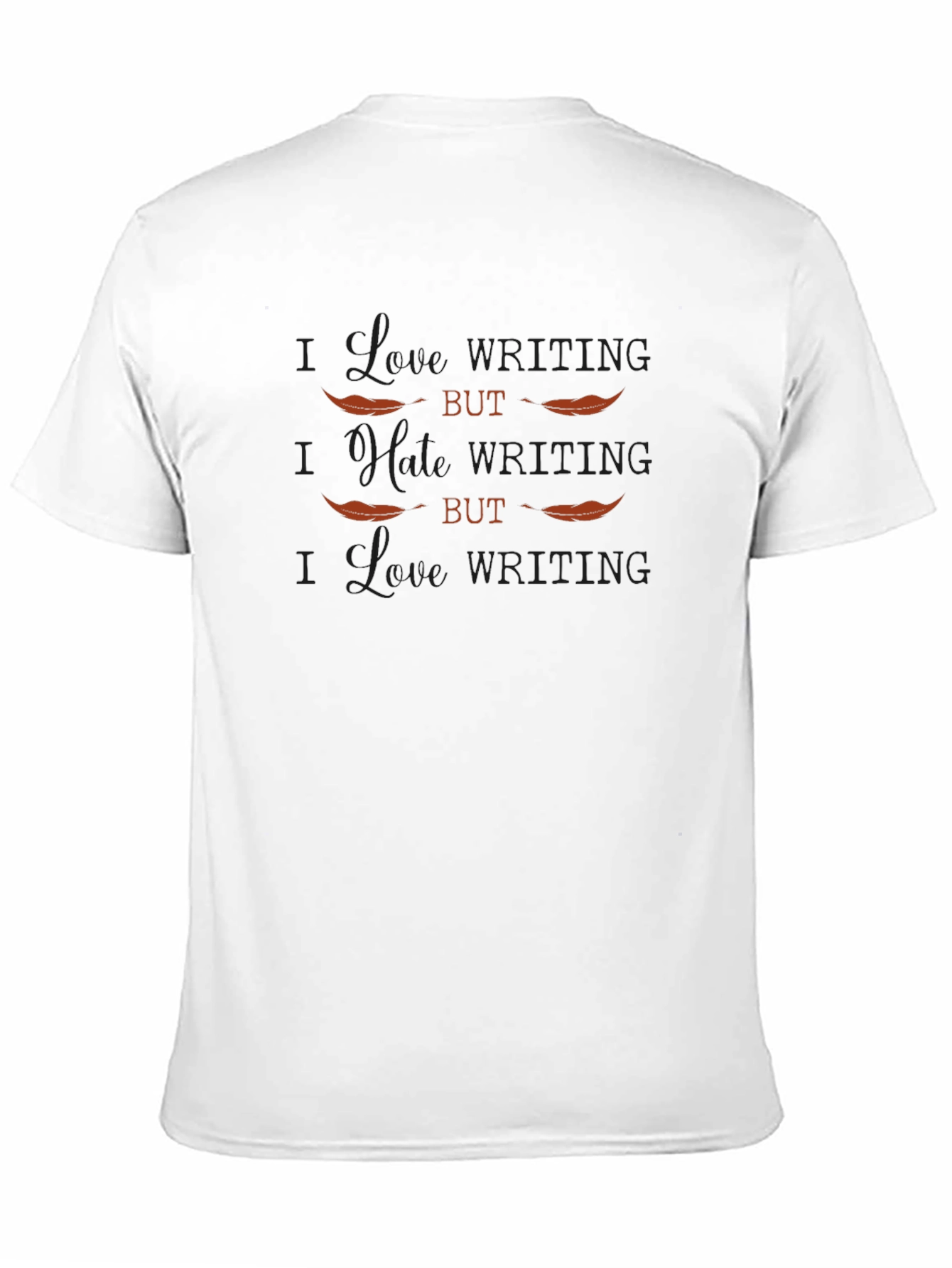 Black Funny Lie-telling T-Shirt - Casual Short Sleeve Tee view 11