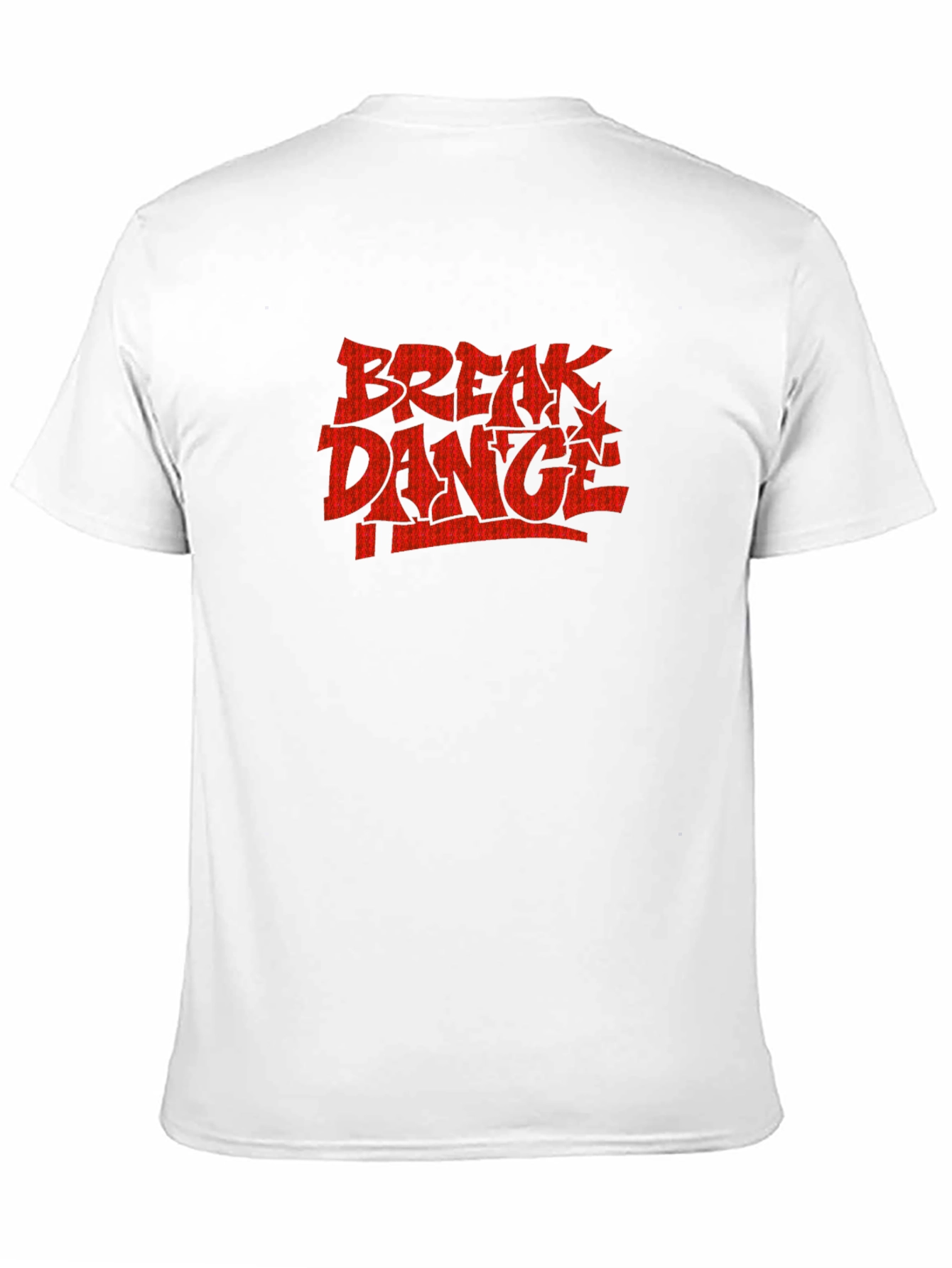 Black Break Dance T-Shirt - Black Crew Neck Tee view 11