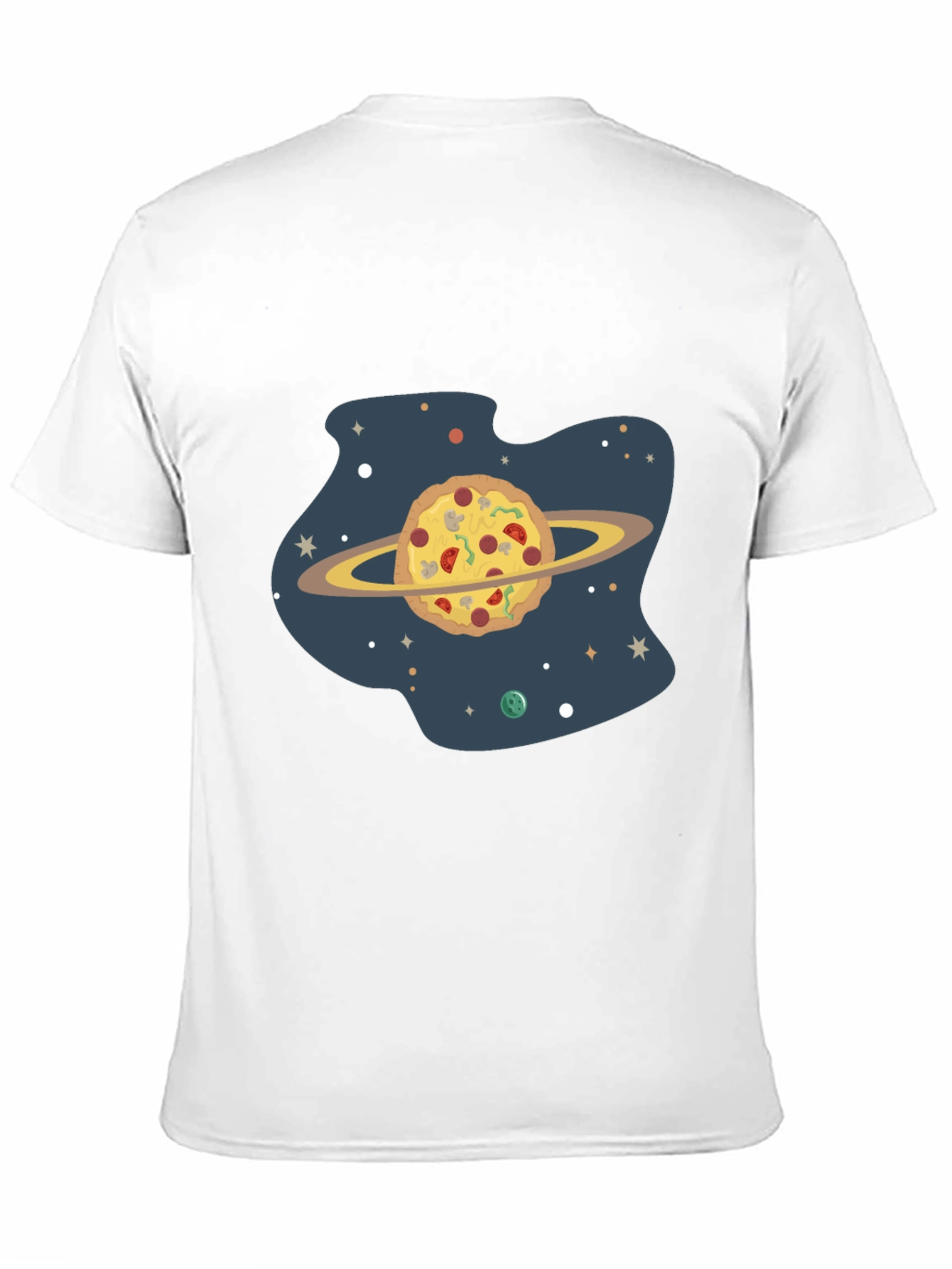 Black Pizza Planet Black Graphic Tee view 11