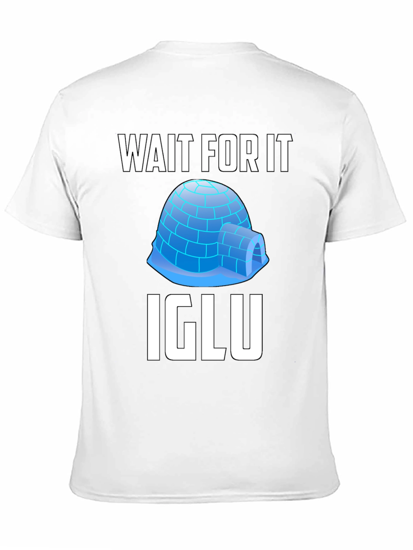 Black Wait For It Igloo T-Shirt view 11