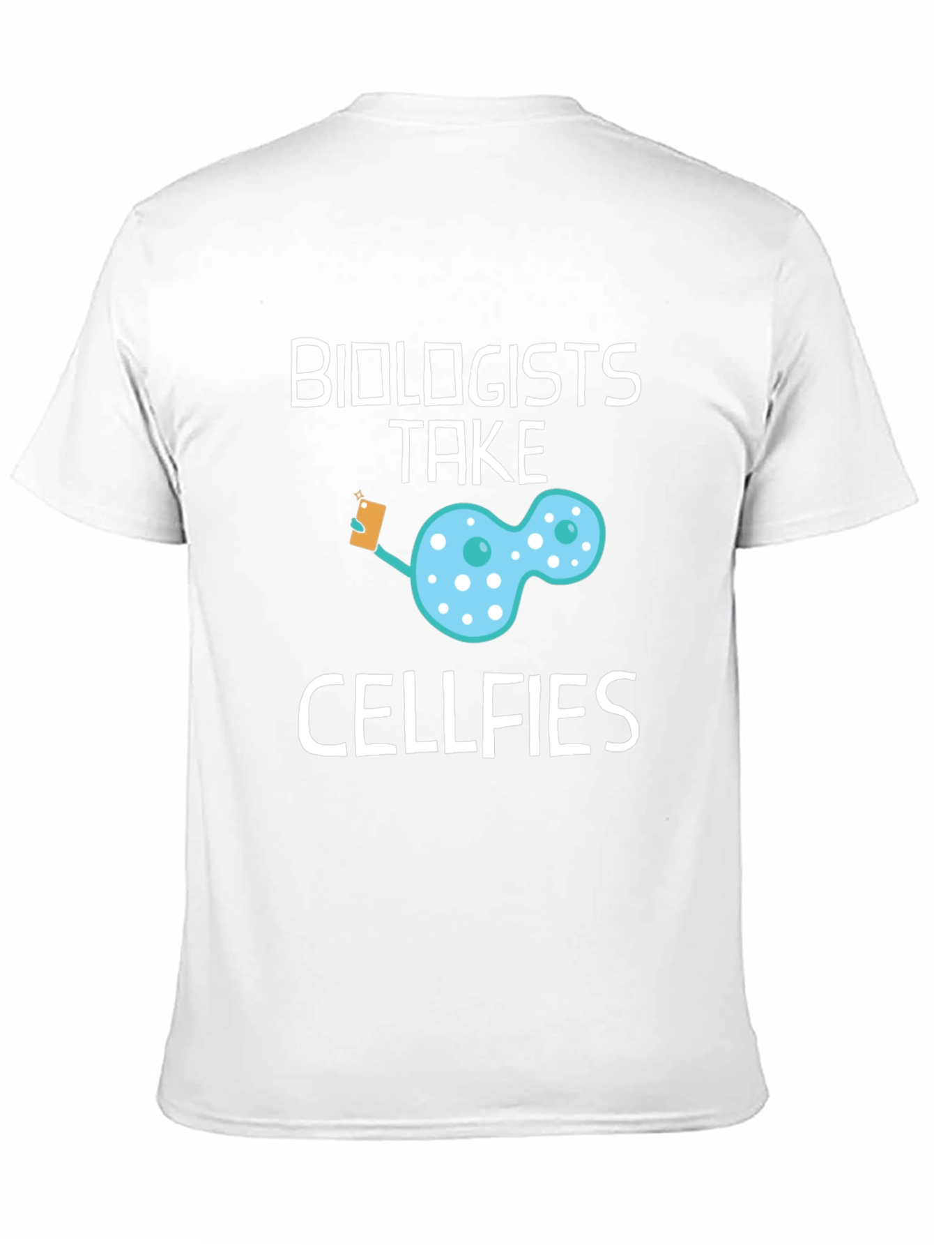 Black Biologists Take Cellfies Funny Science T-Shirt view 11